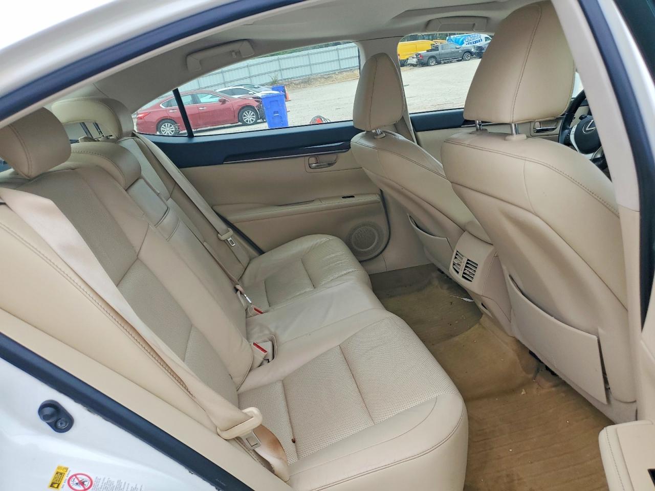 2013 Lexus Es 350 White vin: JTHBK1GGXD2071288