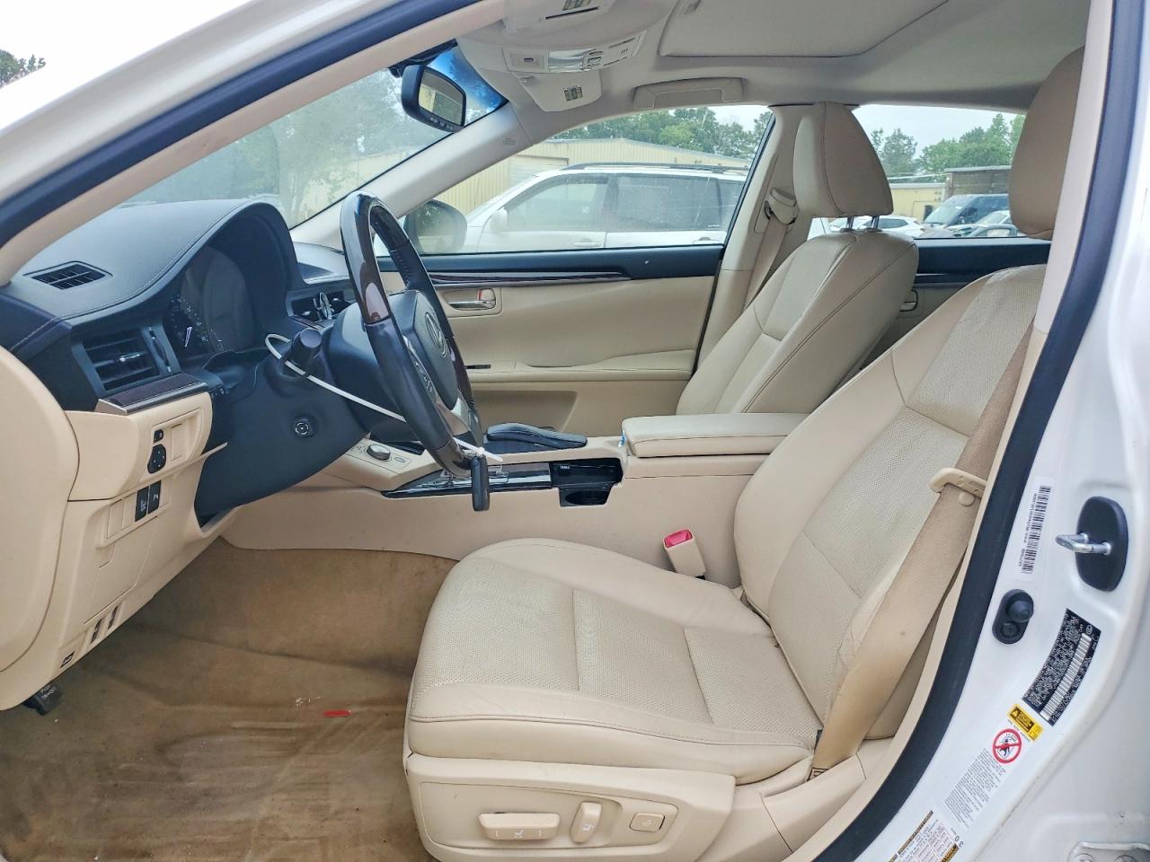2013 Lexus Es 350 White vin: JTHBK1GGXD2071288