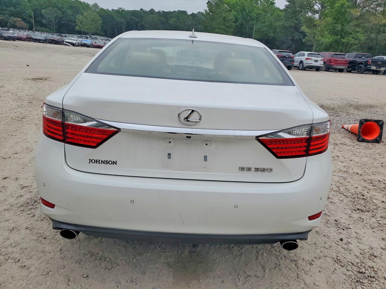 2013 Lexus Es 350 White vin: JTHBK1GGXD2071288