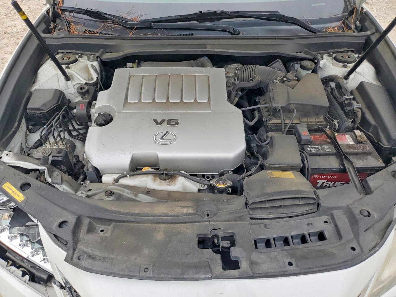 2013 Lexus Es 350 White vin: JTHBK1GGXD2071288