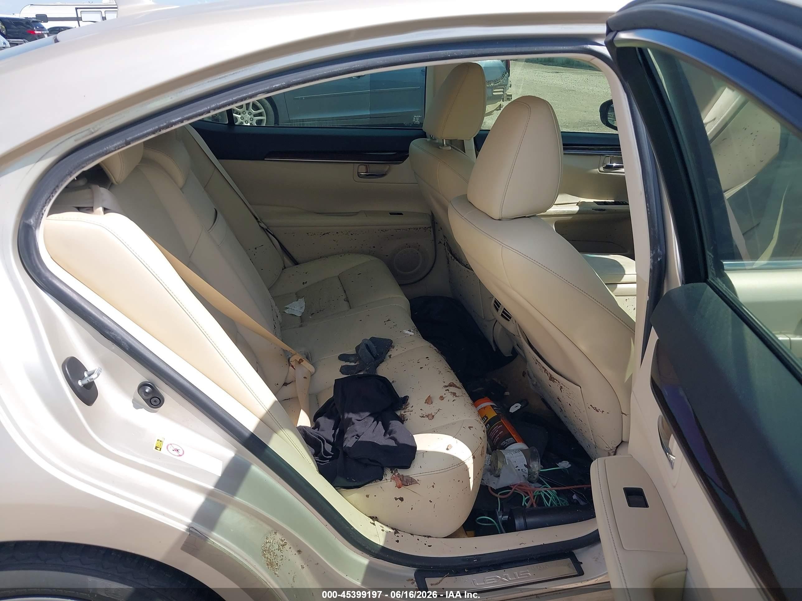 2013 Lexus Es 350   Золотой vin: JTHBK1GGXD2072392