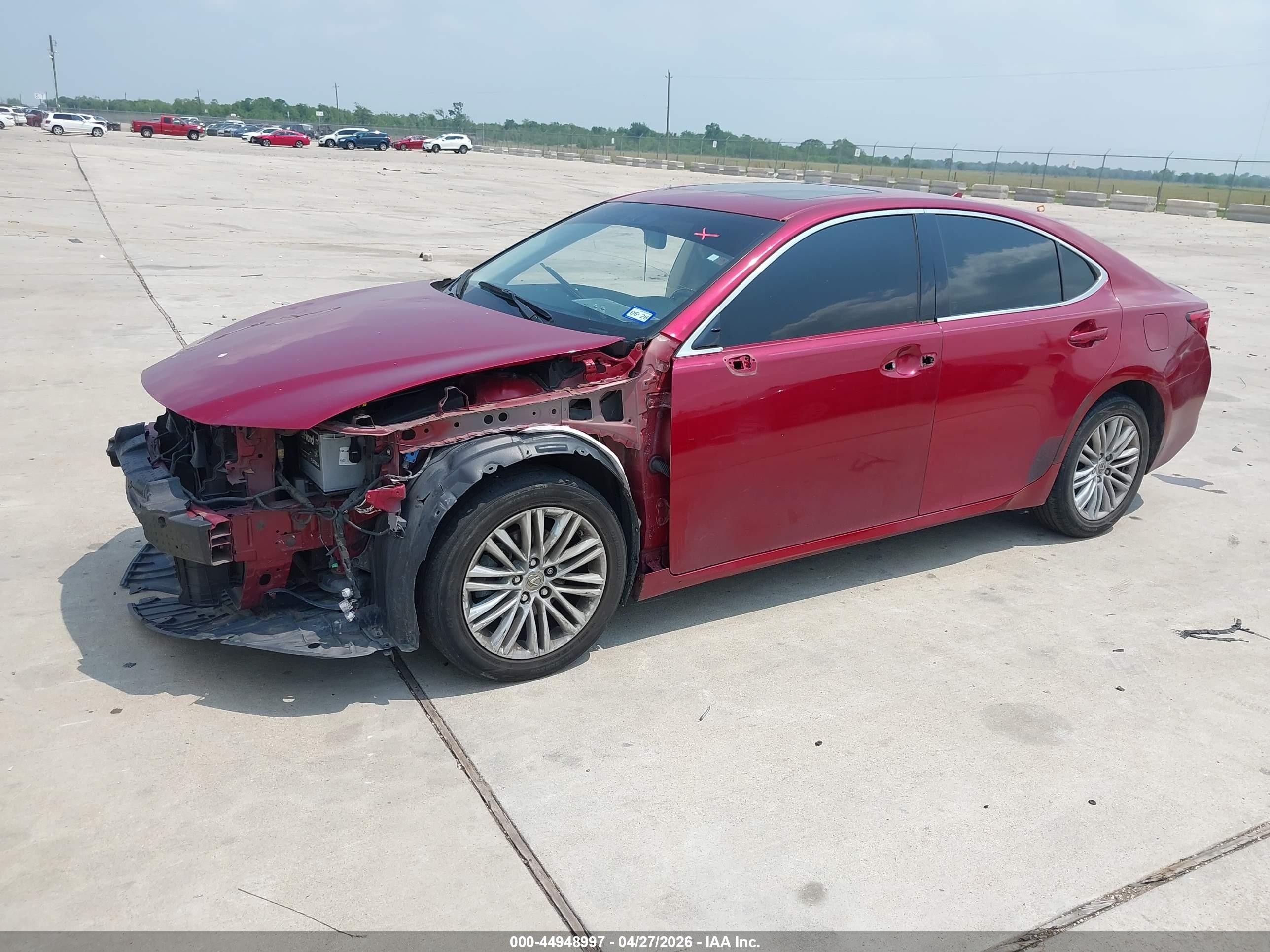 2013 Lexus Es 350   Red vin: JTHBK1GGXD2075714