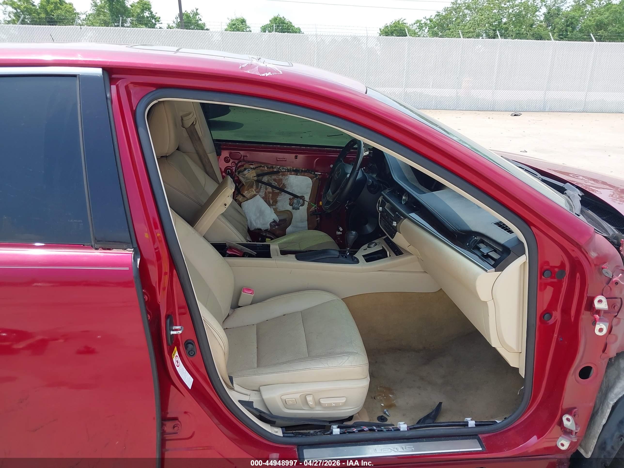 2013 Lexus Es 350   Red vin: JTHBK1GGXD2075714