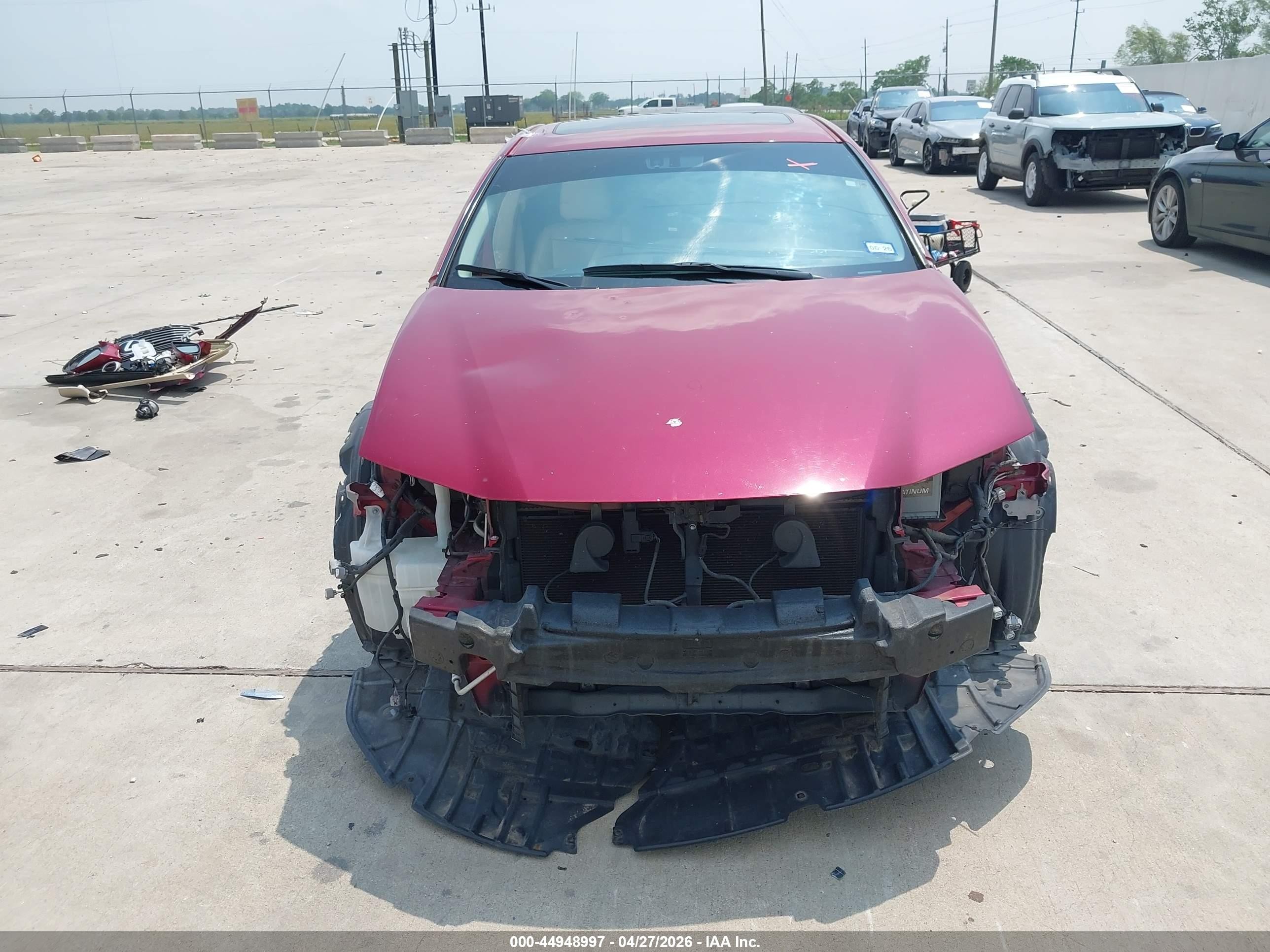 2013 Lexus Es 350   Red vin: JTHBK1GGXD2075714