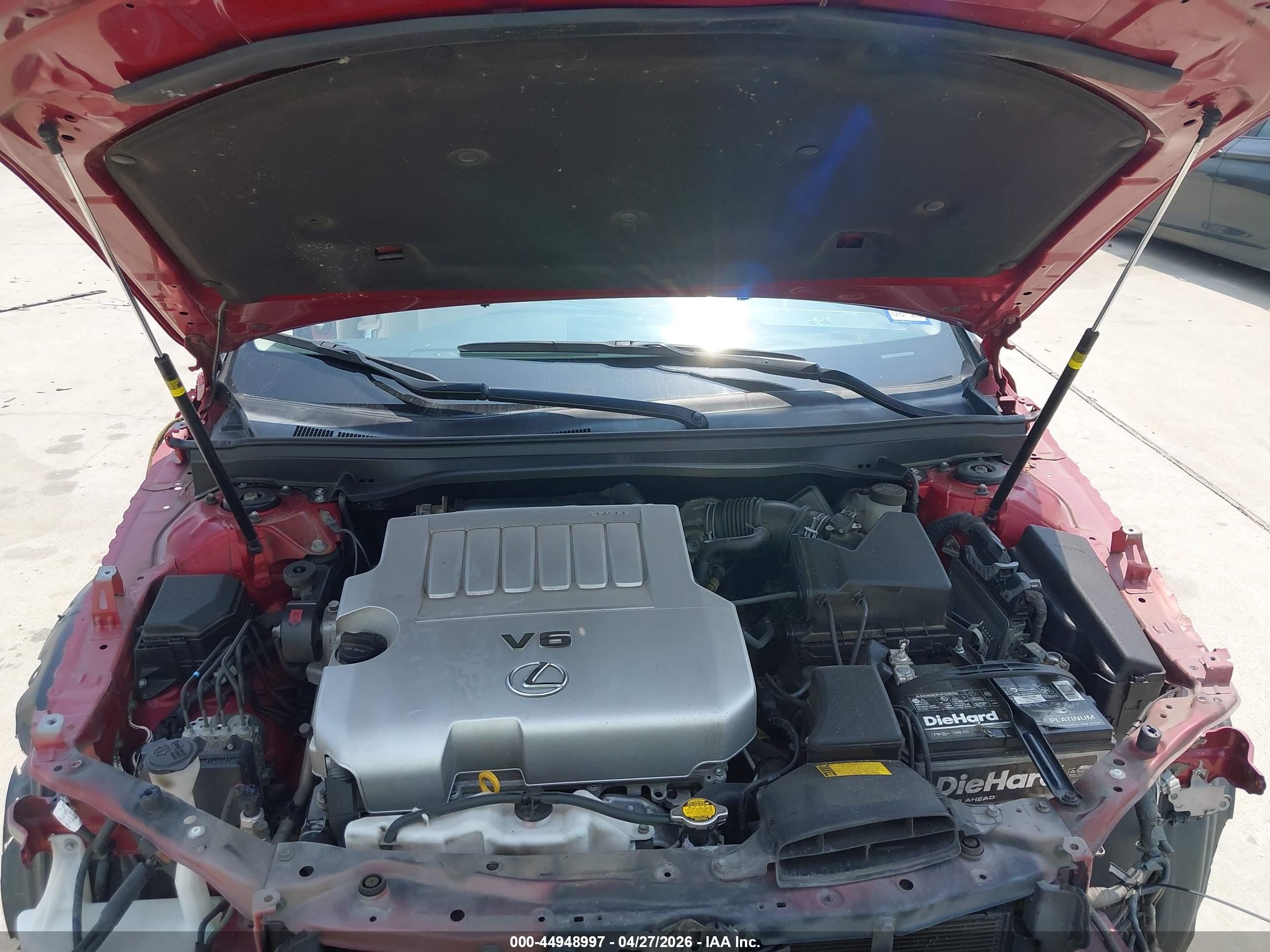 2013 Lexus Es 350   Red vin: JTHBK1GGXD2075714