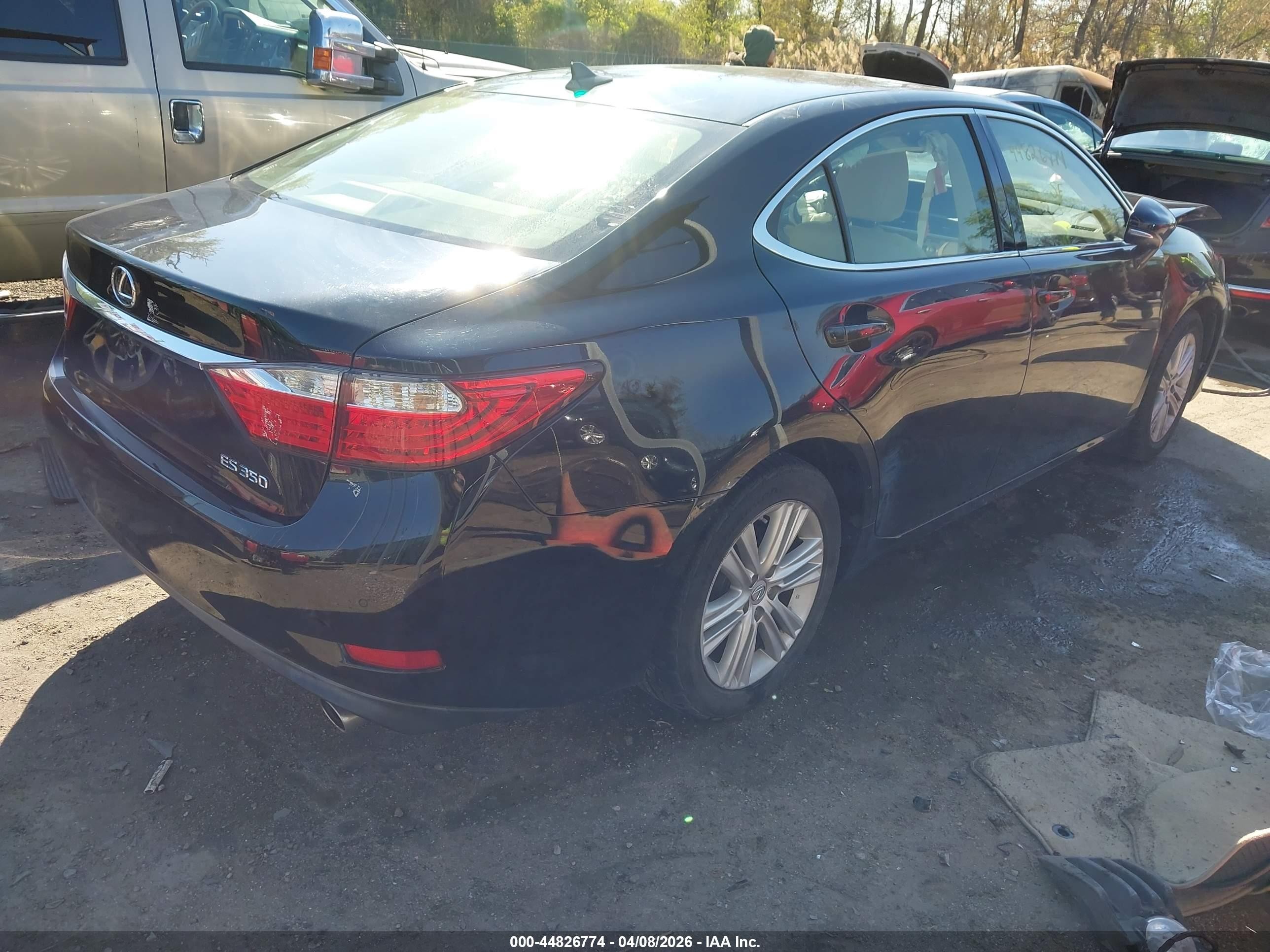 2013 Lexus Es 350   Black vin: JTHBK1GGXD2077527