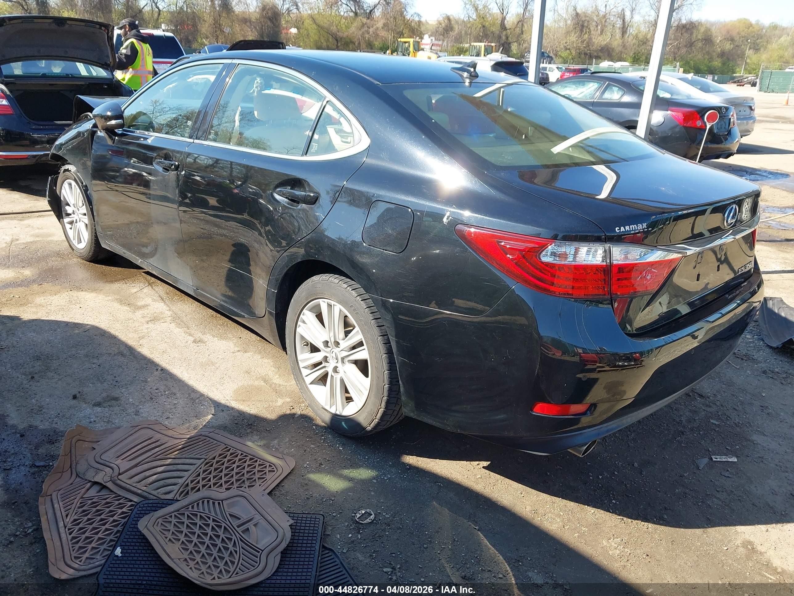2013 Lexus Es 350   Black vin: JTHBK1GGXD2077527
