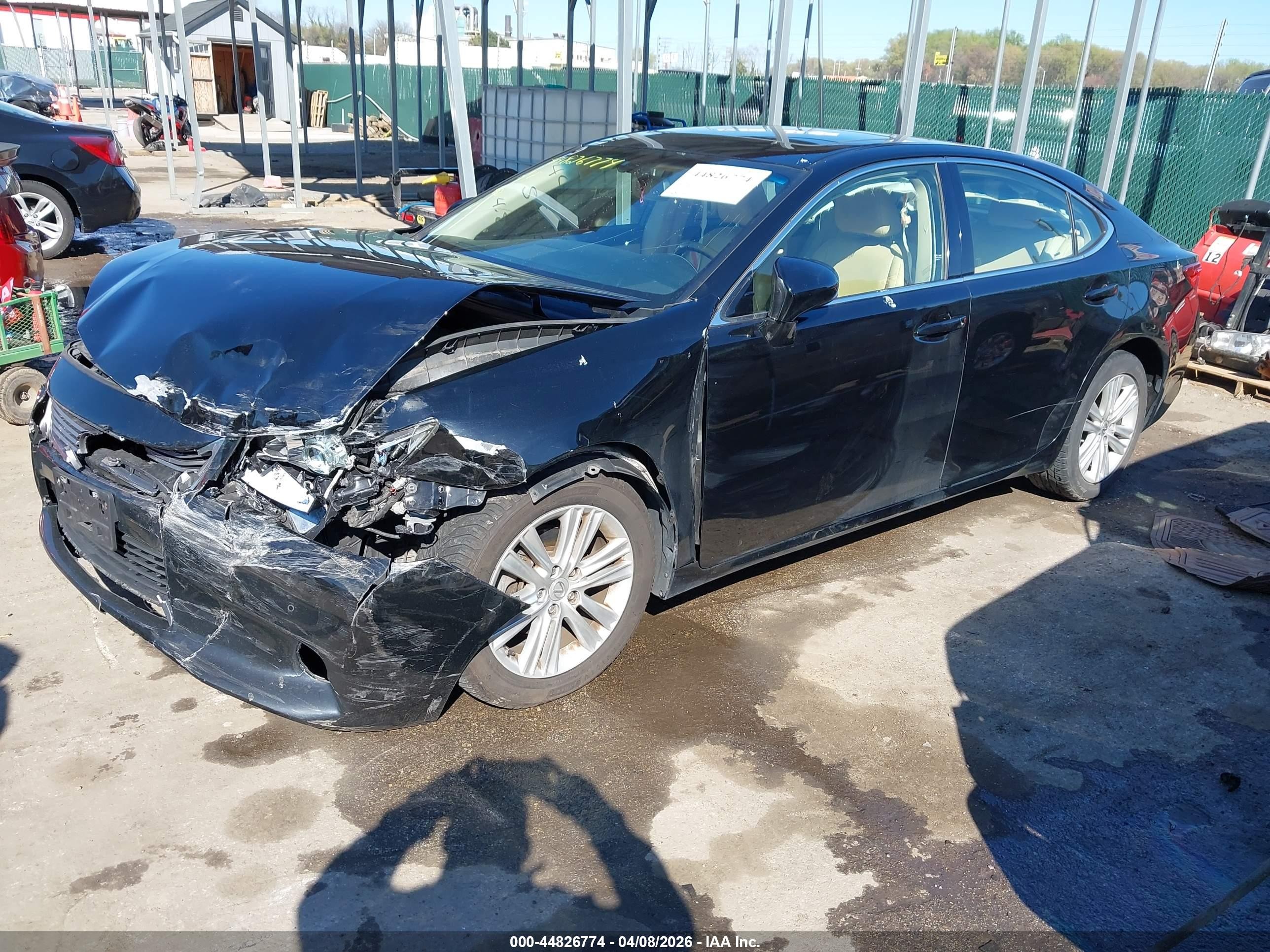 2013 Lexus Es 350   Black vin: JTHBK1GGXD2077527