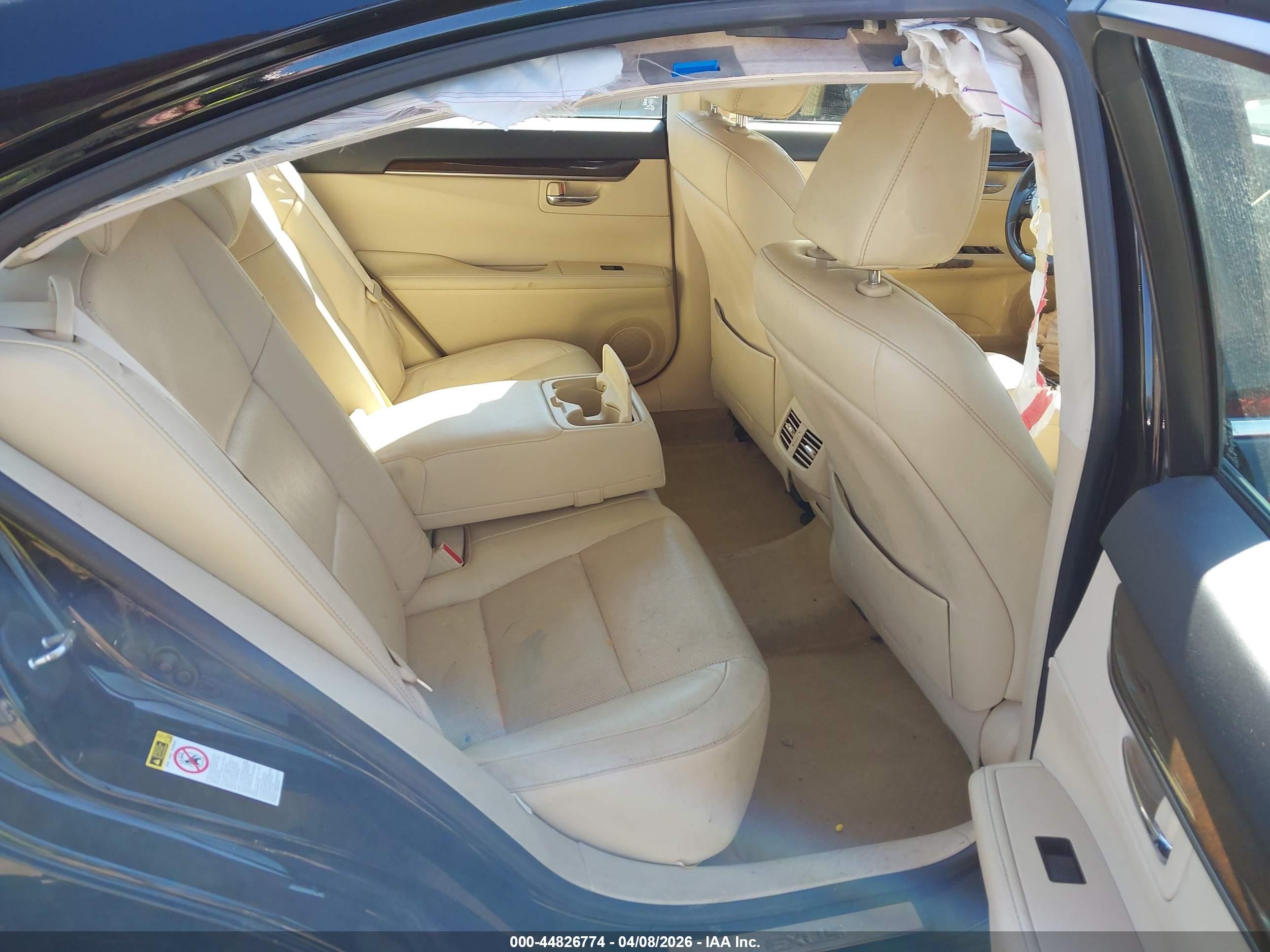 2013 Lexus Es 350   Black vin: JTHBK1GGXD2077527