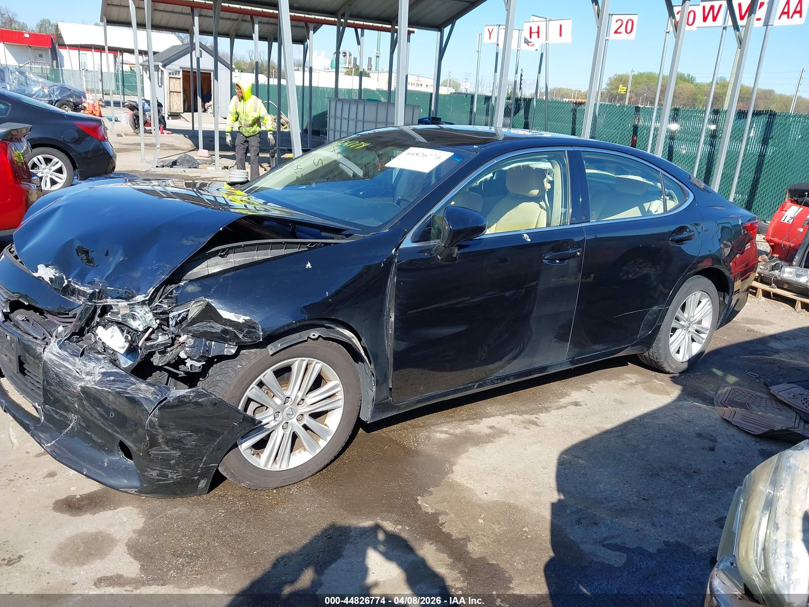 2013 Lexus Es 350   Black vin: JTHBK1GGXD2077527