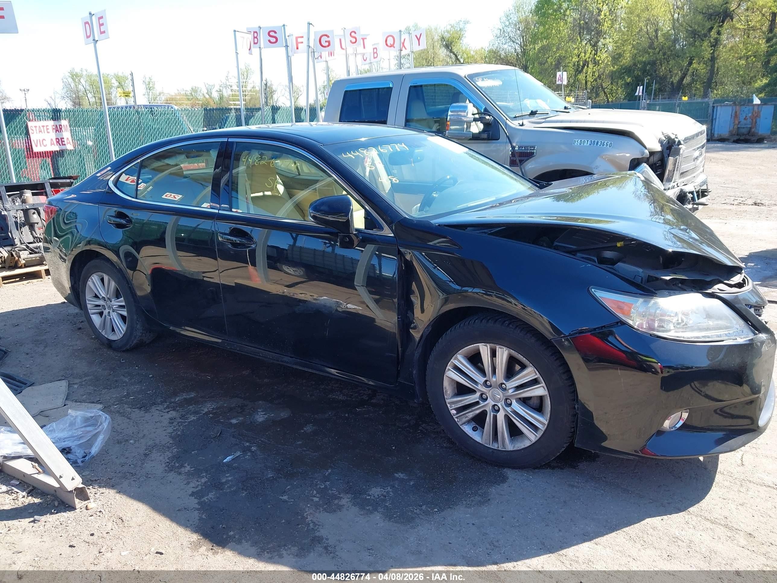2013 Lexus Es 350   Black vin: JTHBK1GGXD2077527