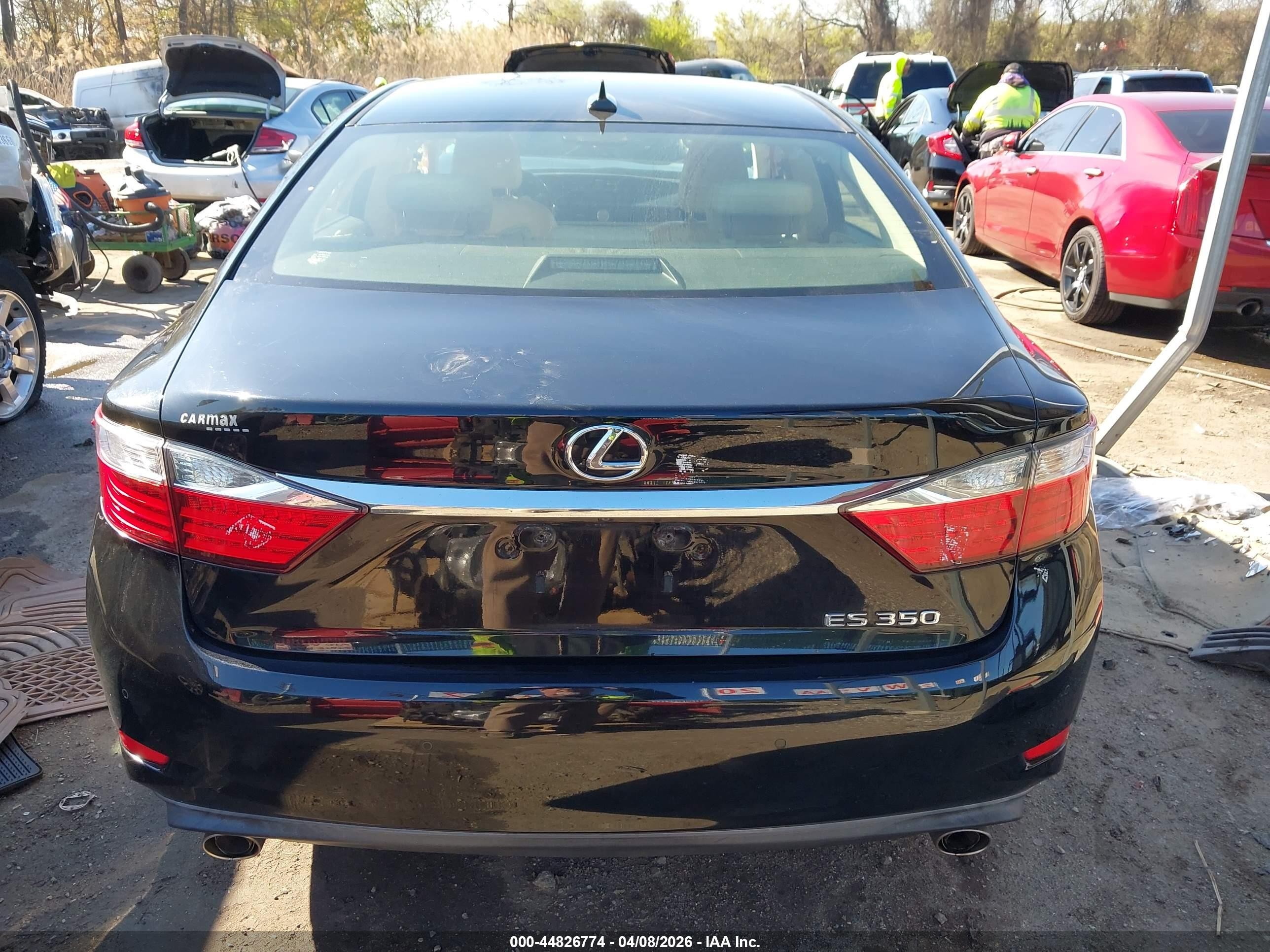 2013 Lexus Es 350   Black vin: JTHBK1GGXD2077527