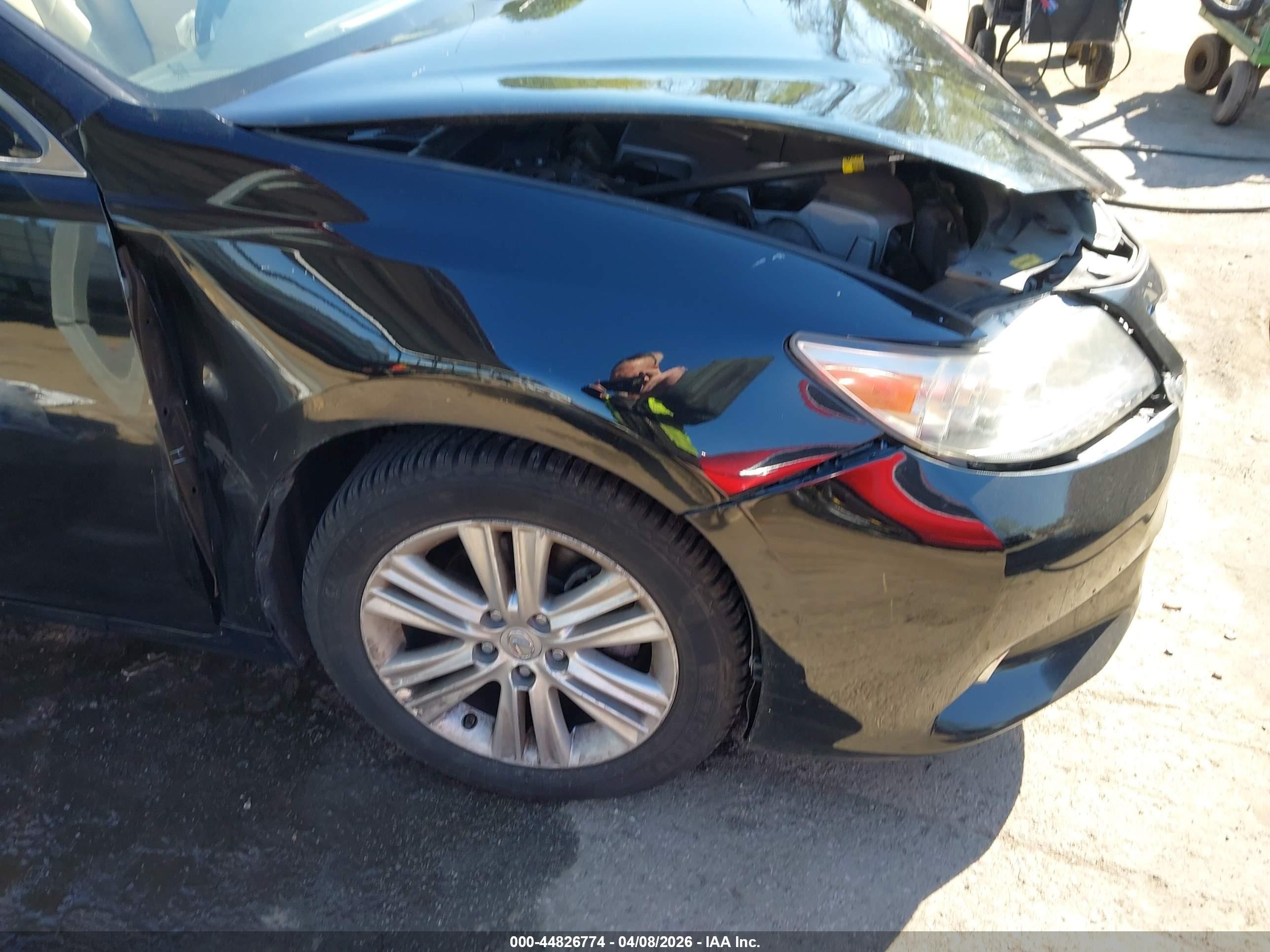 2013 Lexus Es 350   Black vin: JTHBK1GGXD2077527