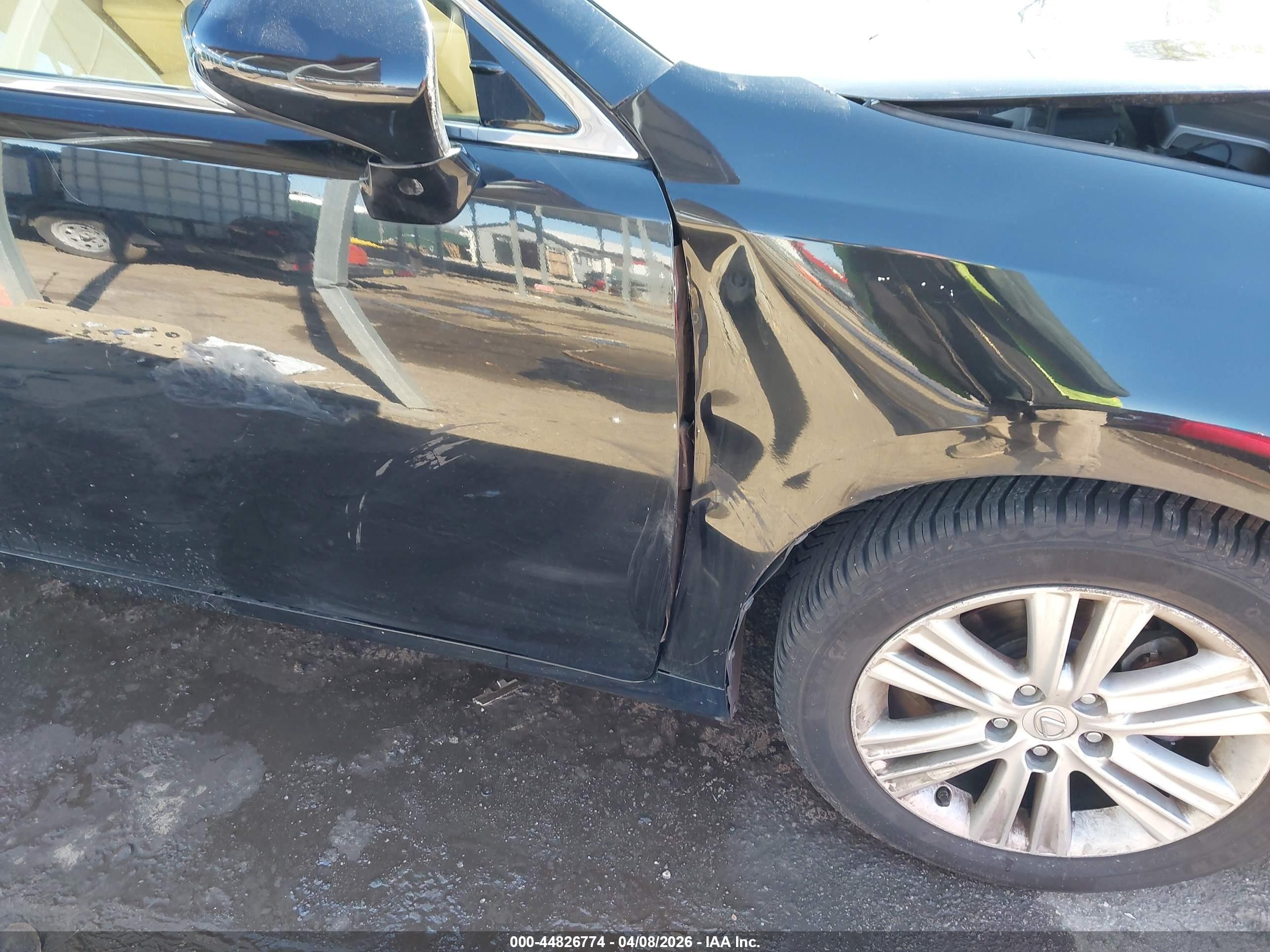 2013 Lexus Es 350   Black vin: JTHBK1GGXD2077527