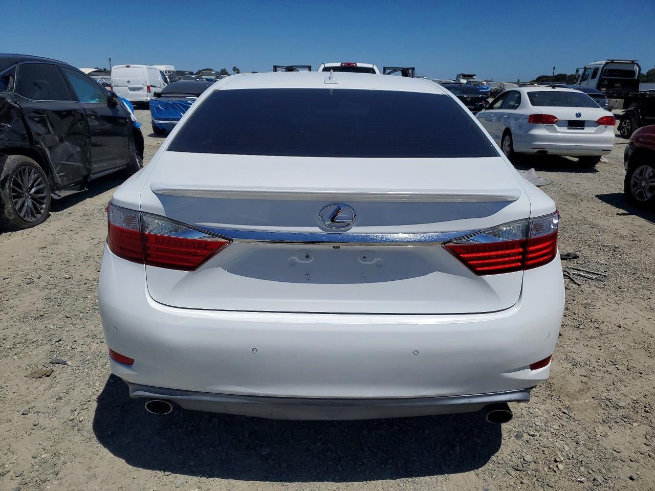 2014 Lexus Es 350 Белый vin: JTHBK1GGXE2087279