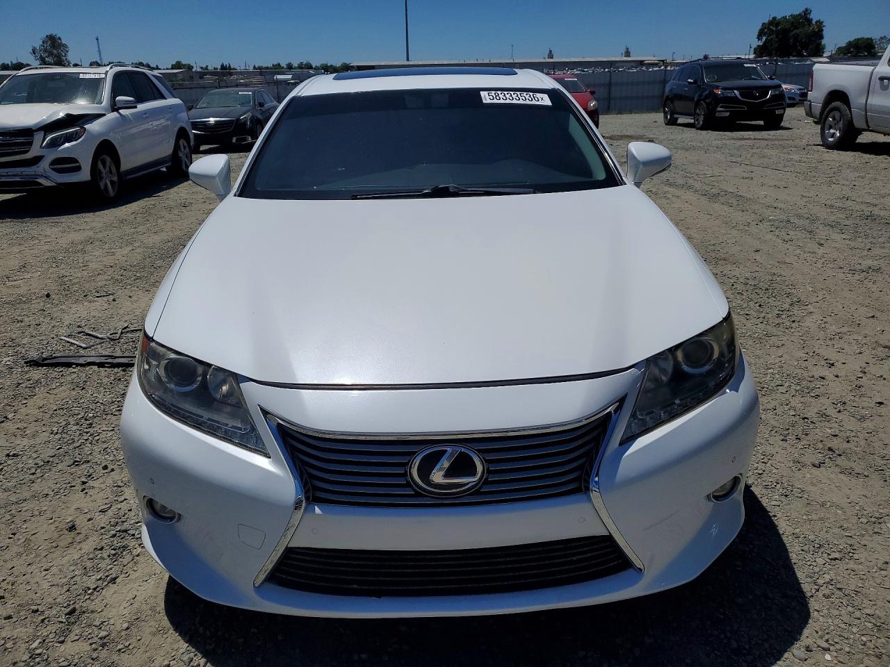 2014 Lexus Es 350 Белый vin: JTHBK1GGXE2087279