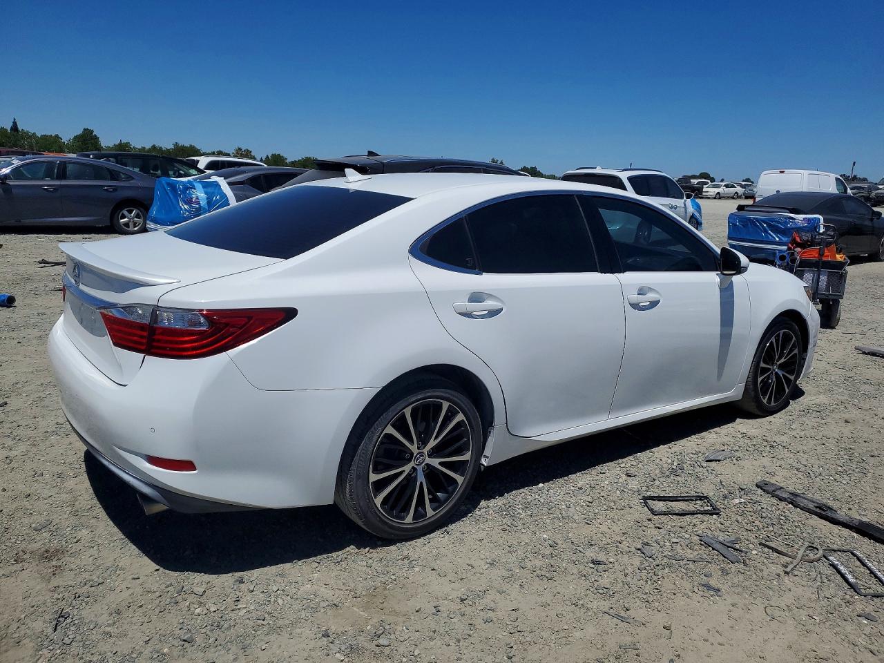 2014 Lexus Es 350 Белый vin: JTHBK1GGXE2087279