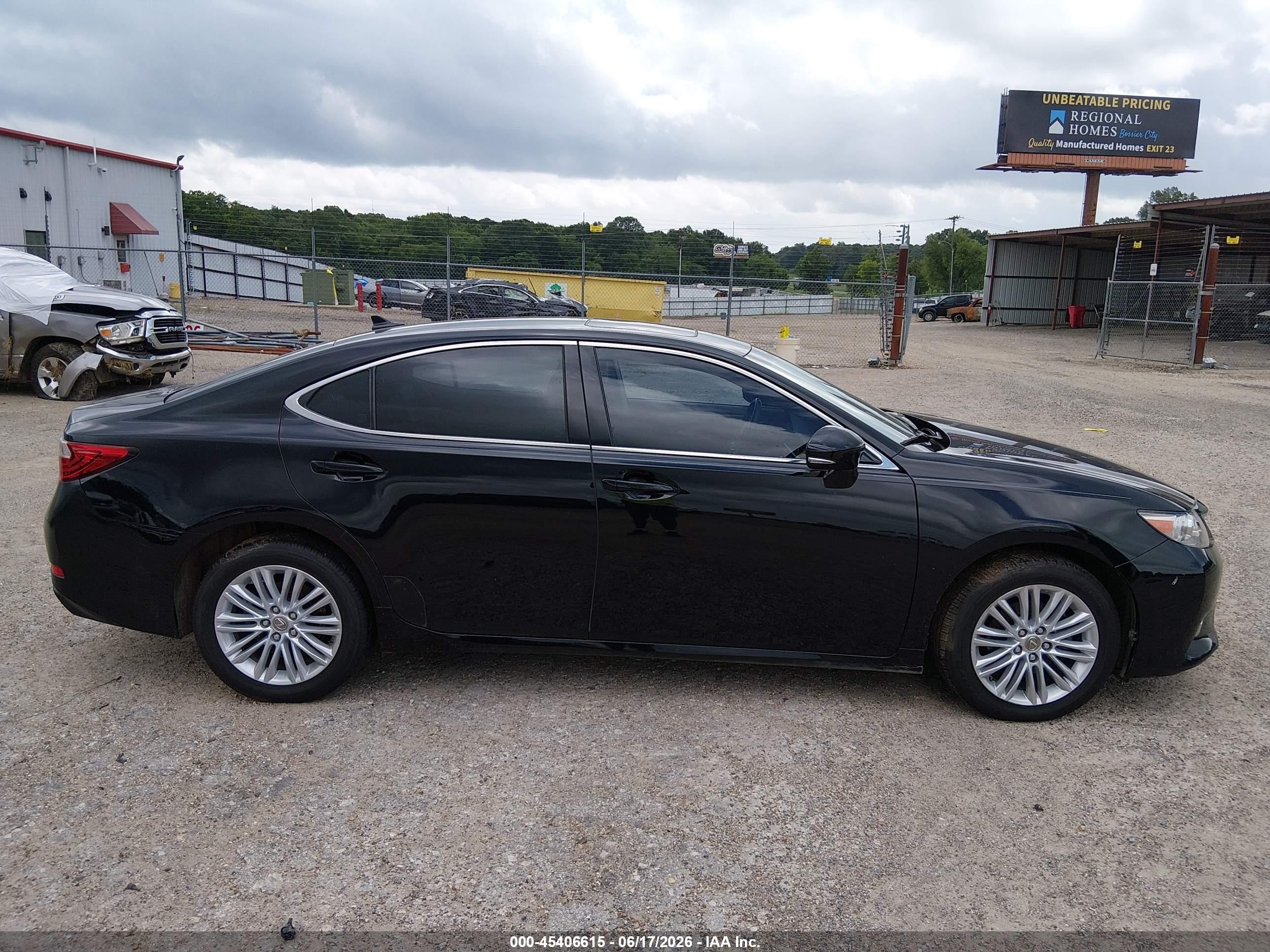 2014 Lexus Es 350   Black vin: JTHBK1GGXE2091008
