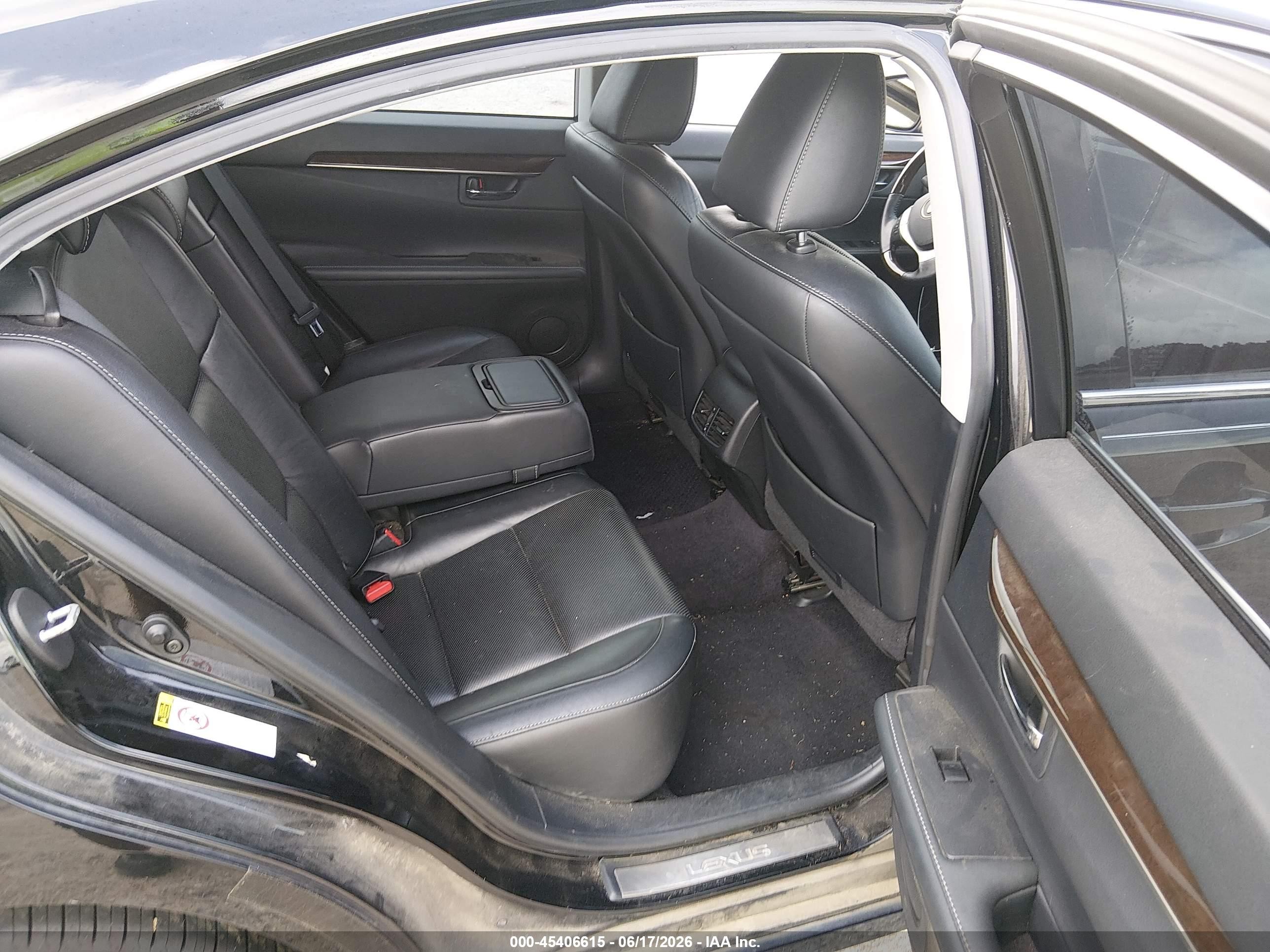 2014 Lexus Es 350   Black vin: JTHBK1GGXE2091008