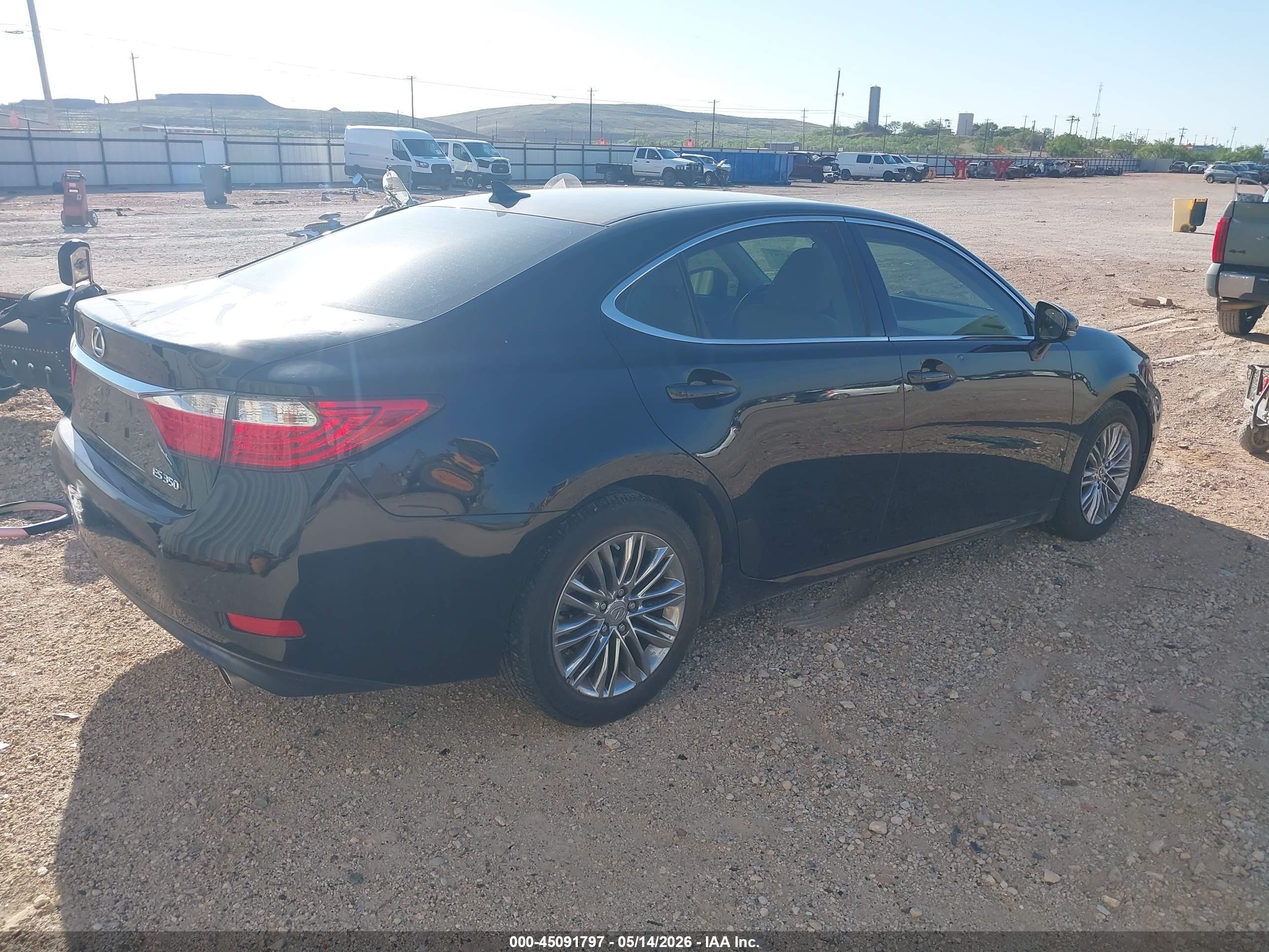 2014 Lexus Es 350   Black vin: JTHBK1GGXE2091333