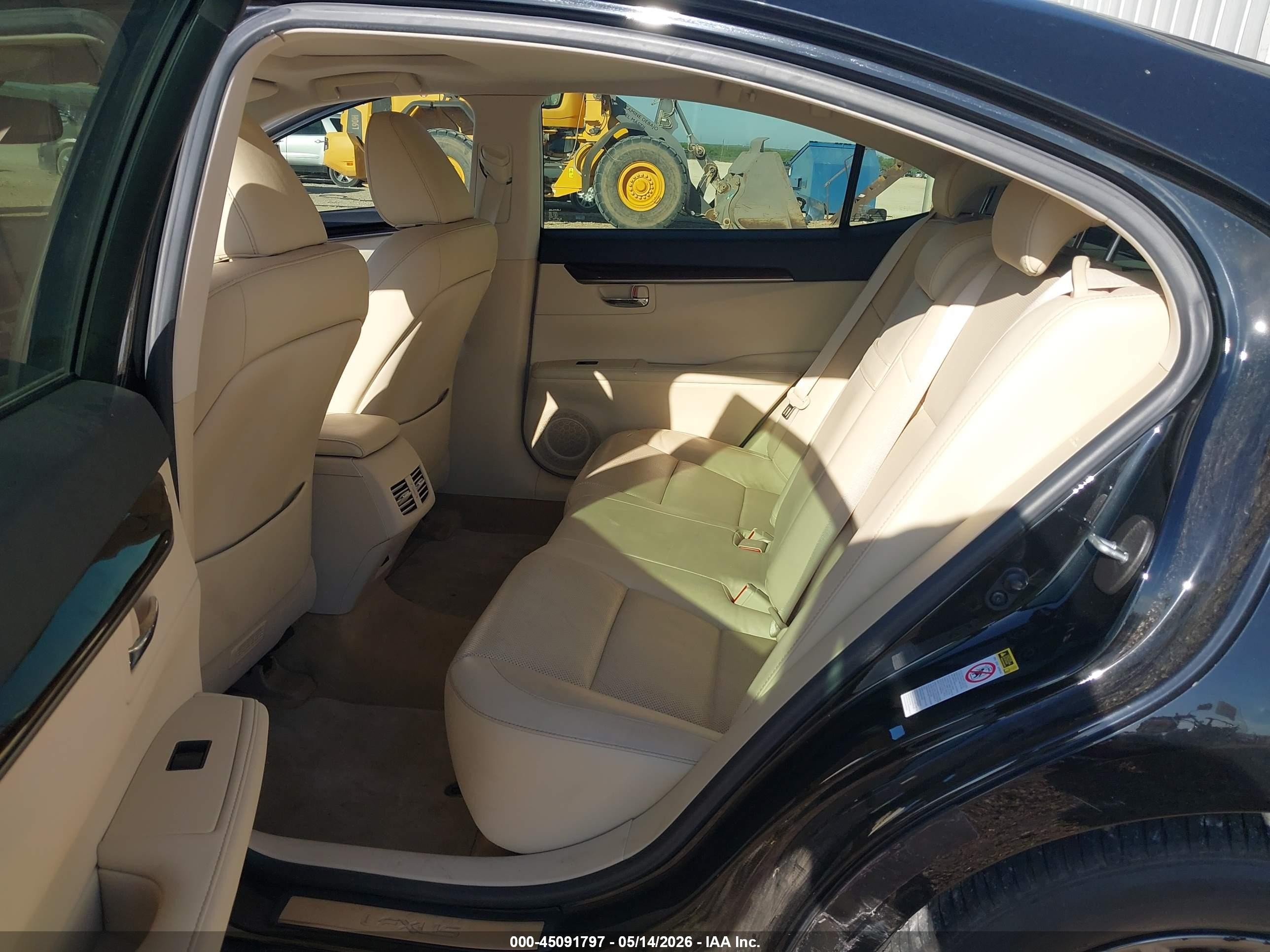 2014 Lexus Es 350   Black vin: JTHBK1GGXE2091333