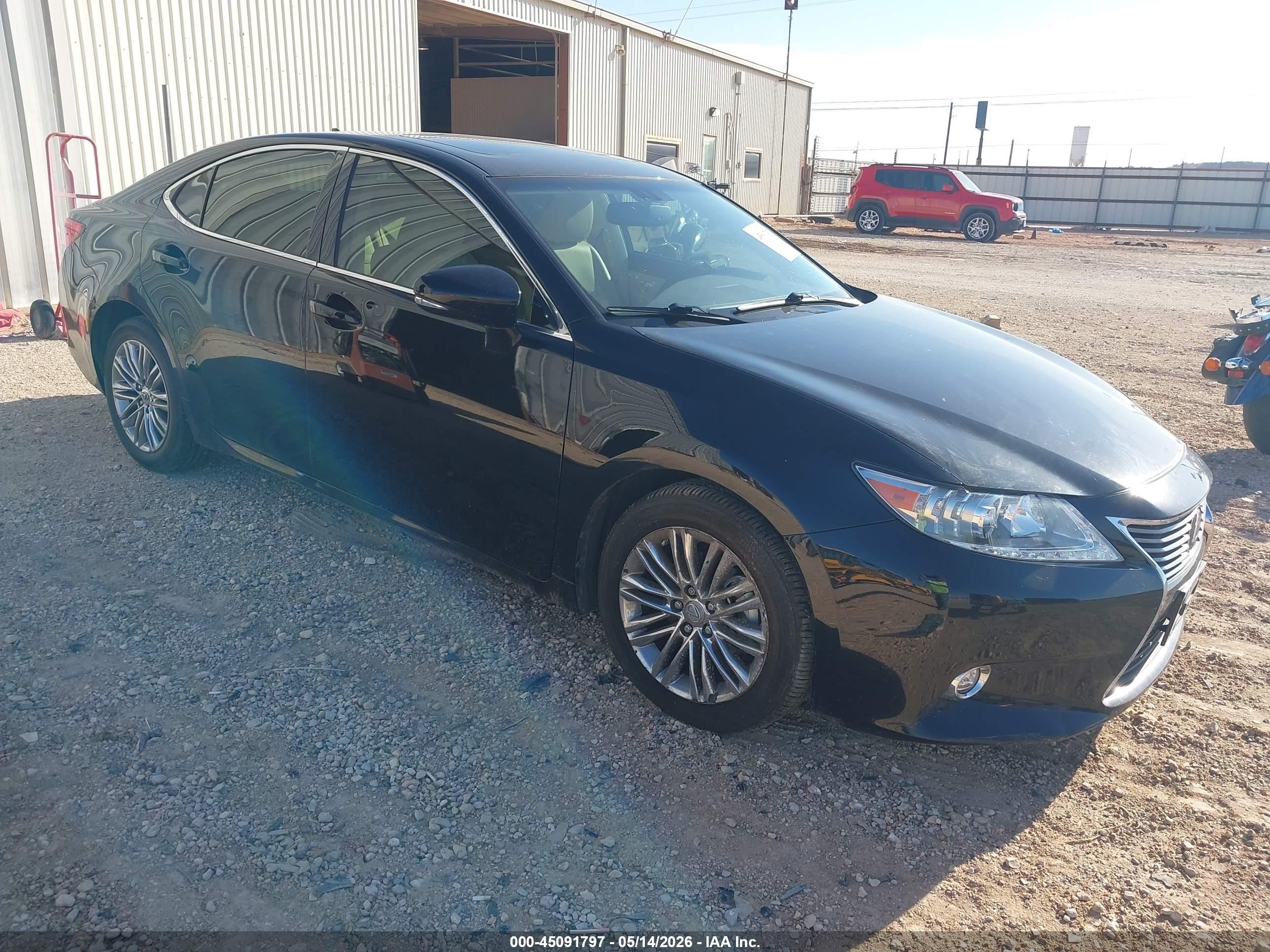 2014 Lexus Es 350   Black vin: JTHBK1GGXE2091333