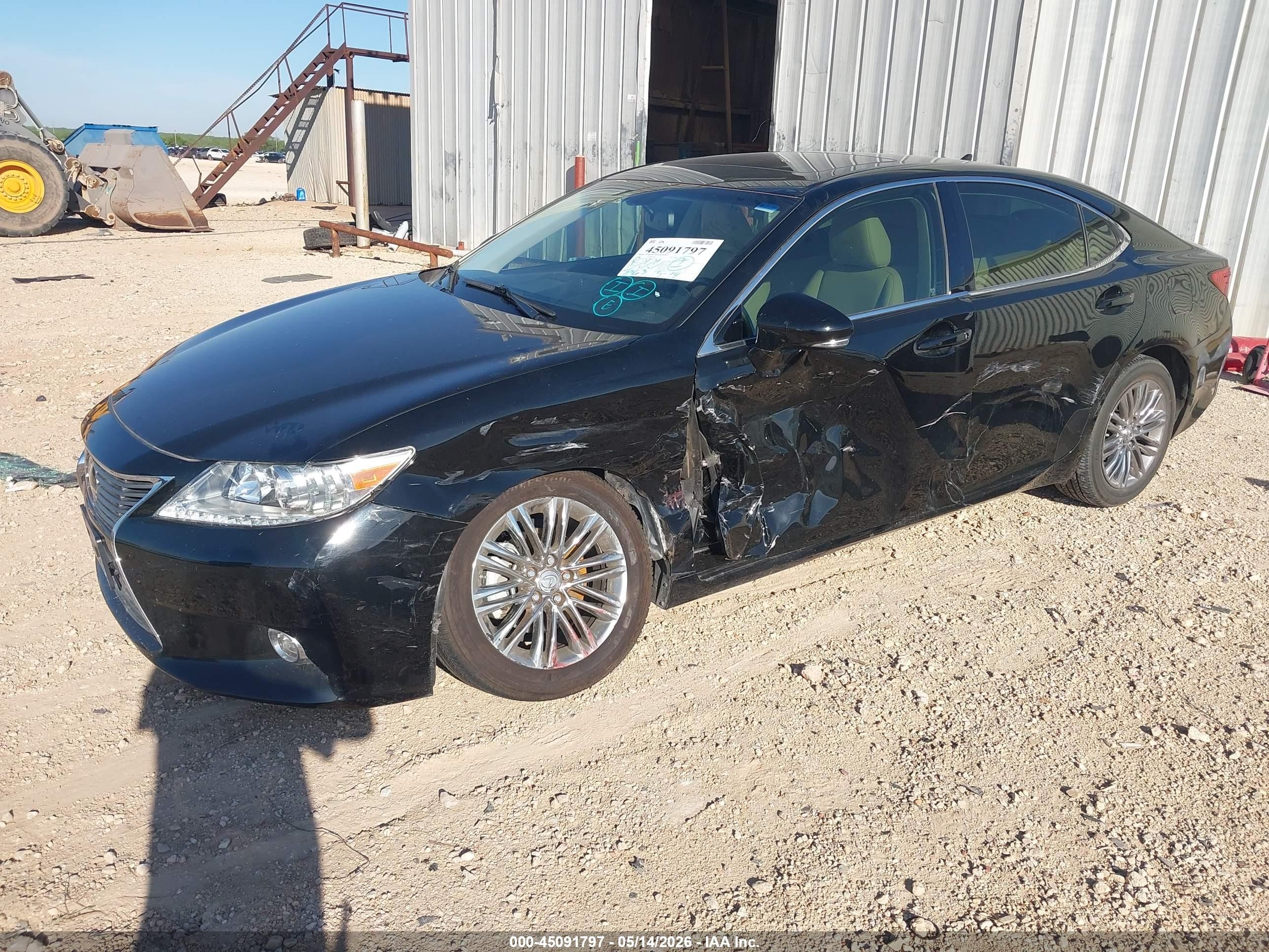 2014 Lexus Es 350   Black vin: JTHBK1GGXE2091333