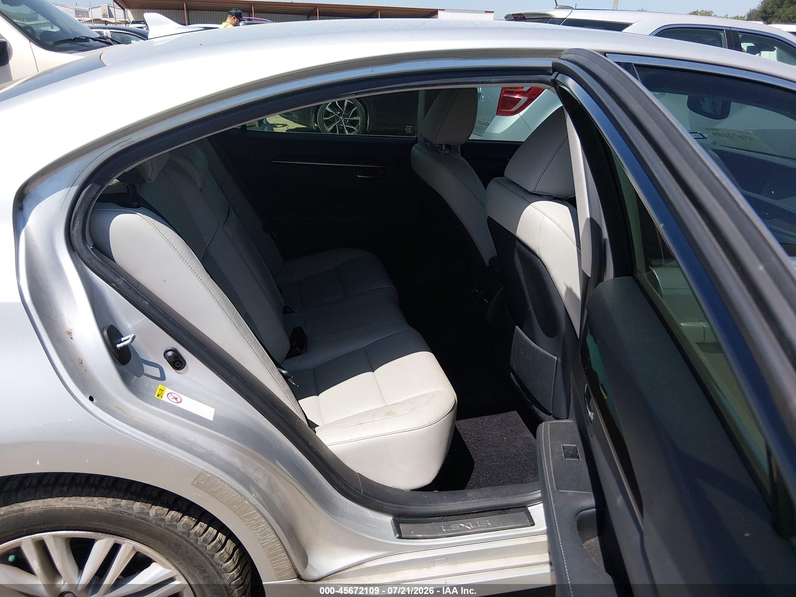 2014 Lexus Es 350   Silver vin: JTHBK1GGXE2093146