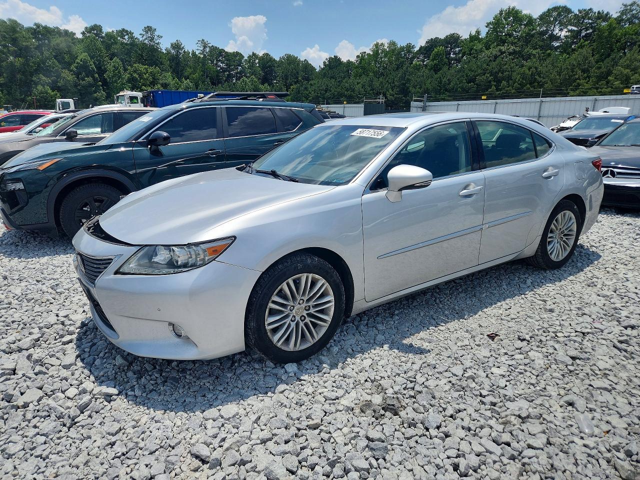2014 Lexus Es 350 Silver vin: JTHBK1GGXE2096936
