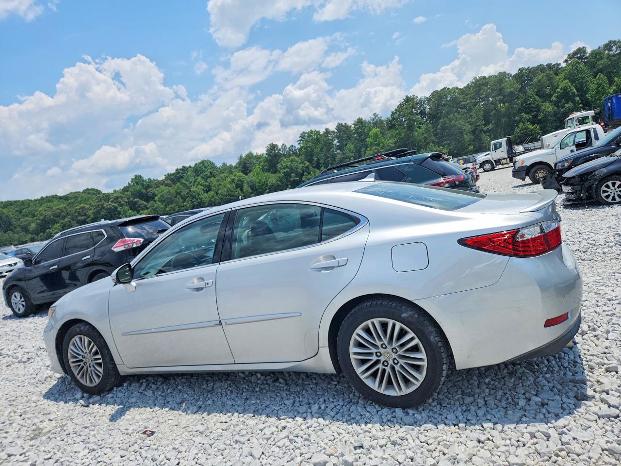 2014 Lexus Es 350 Silver vin: JTHBK1GGXE2096936
