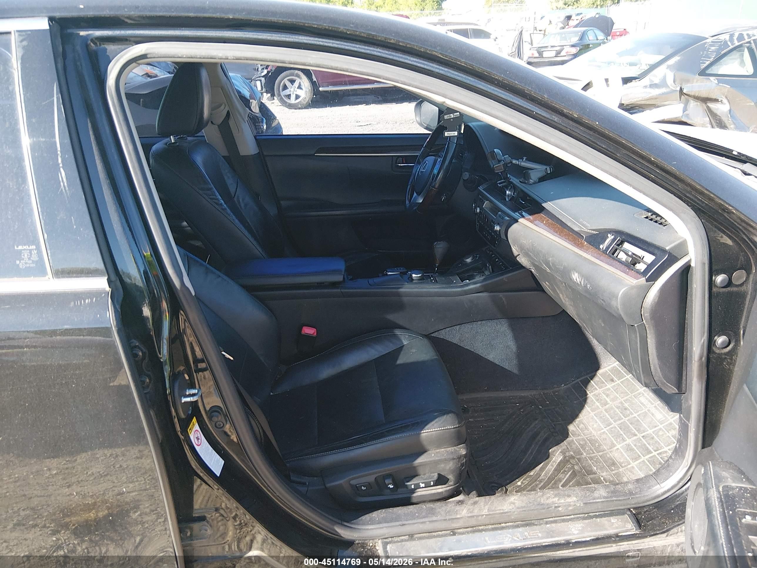 2014 Lexus Es 350   Black vin: JTHBK1GGXE2099190