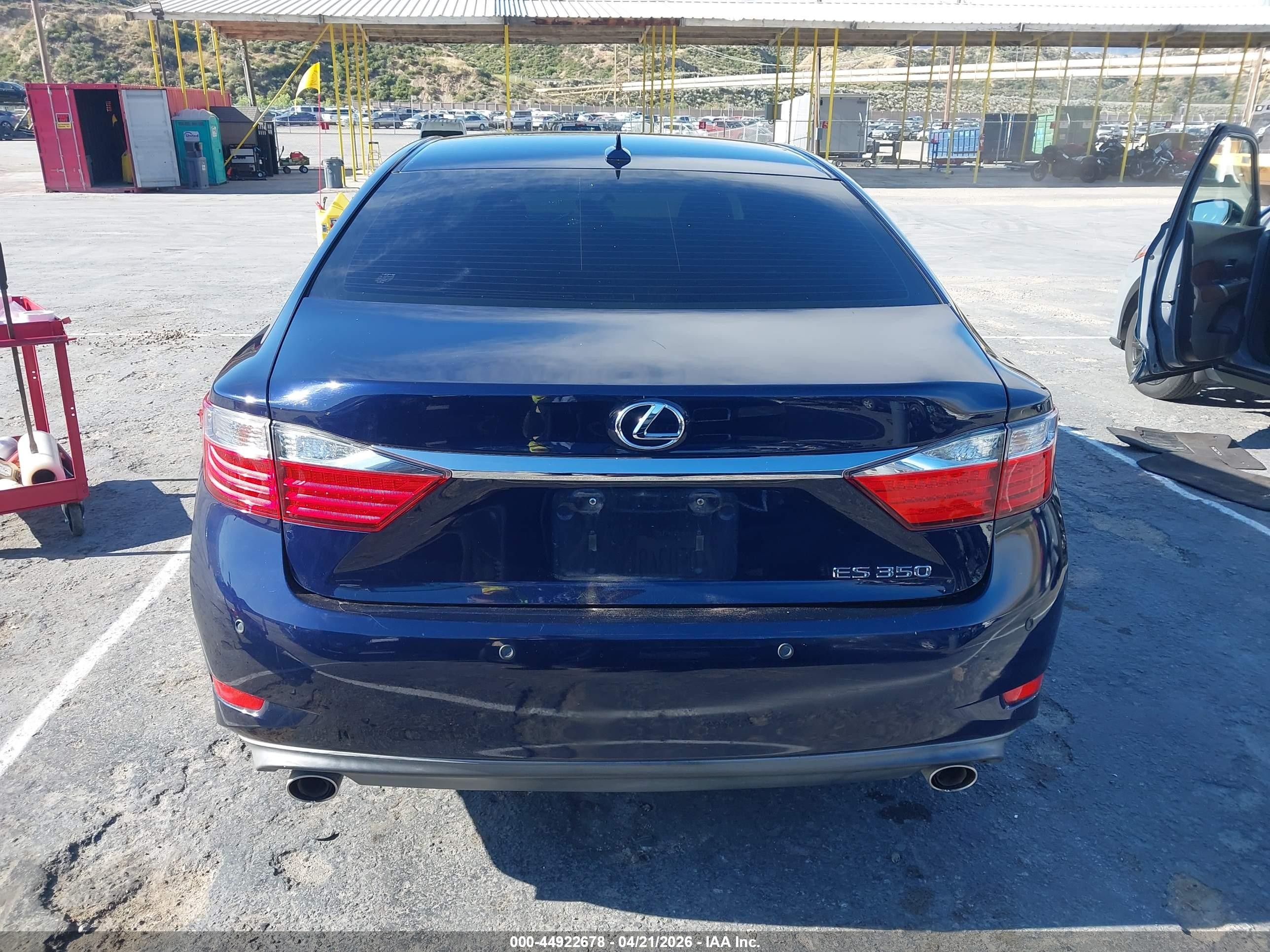 2014 Lexus Es 350 Blue vin: JTHBK1GGXE2109913