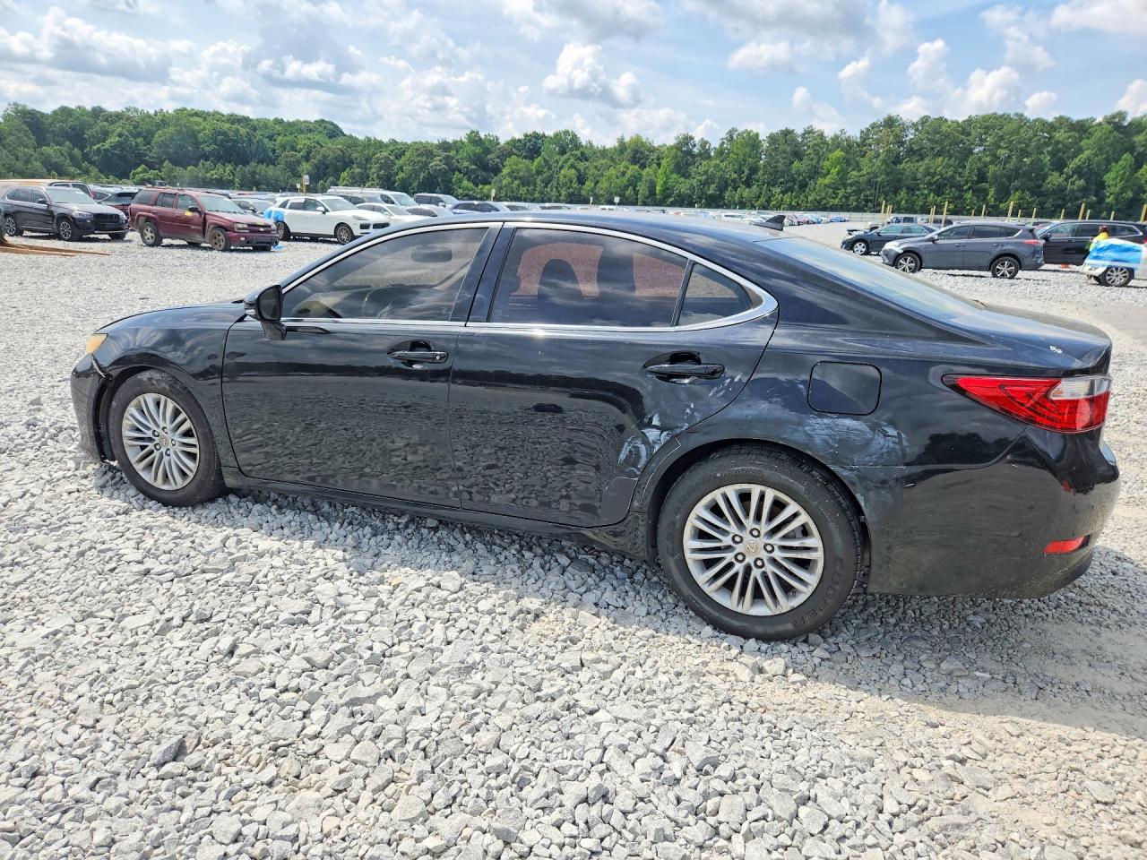 2014 Lexus Es 350 Black vin: JTHBK1GGXE2110303