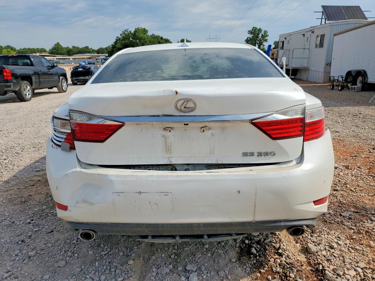 2014 Lexus Es 350 White vin: JTHBK1GGXE2113248