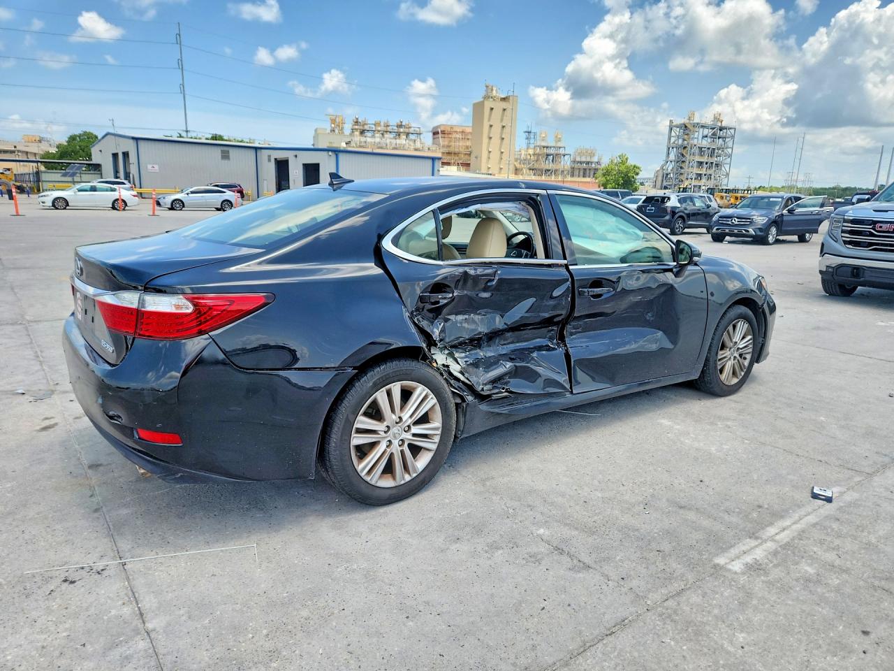 2014 Lexus Es 350 Black vin: JTHBK1GGXE2117249