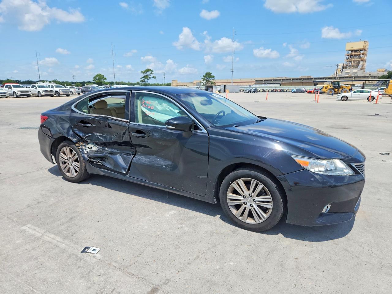 2014 Lexus Es 350 Black vin: JTHBK1GGXE2117249