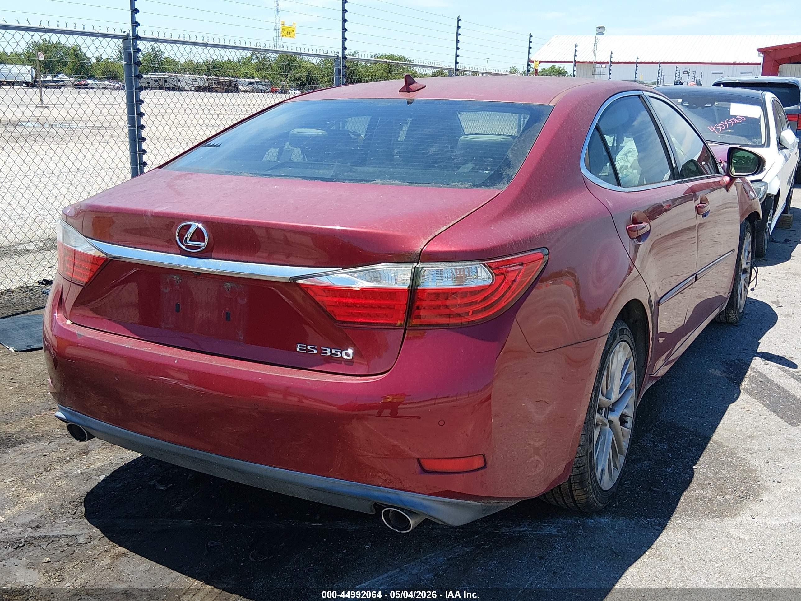 2014 Lexus Es 350   Red vin: JTHBK1GGXE2119972