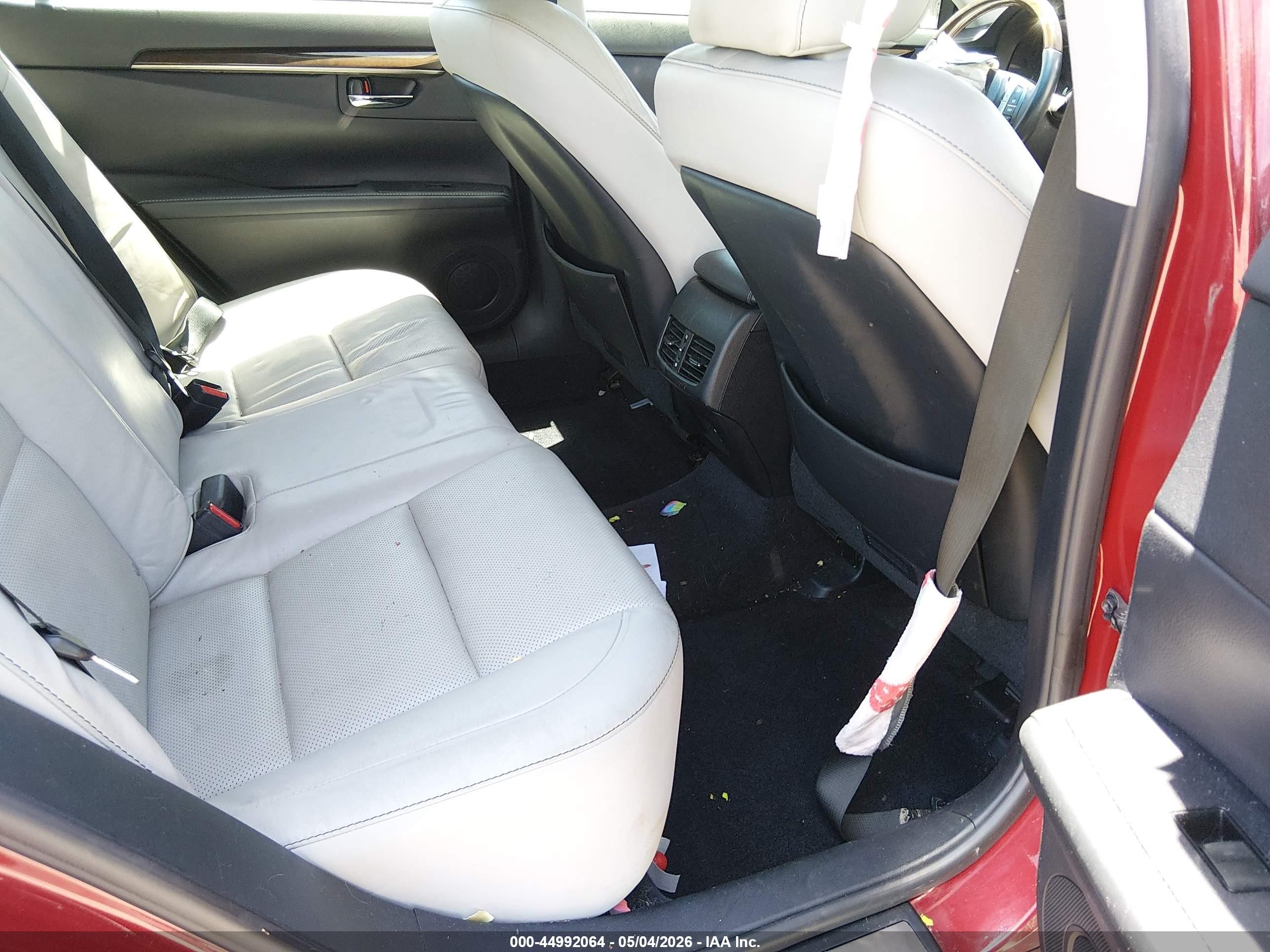 2014 Lexus Es 350   Red vin: JTHBK1GGXE2119972