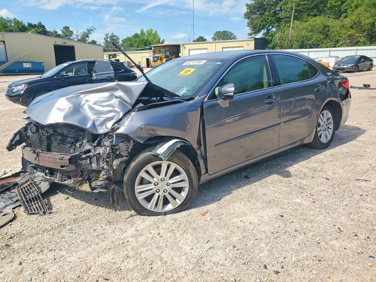 2014 Lexus Es 350 Gray vin: JTHBK1GGXE2123665