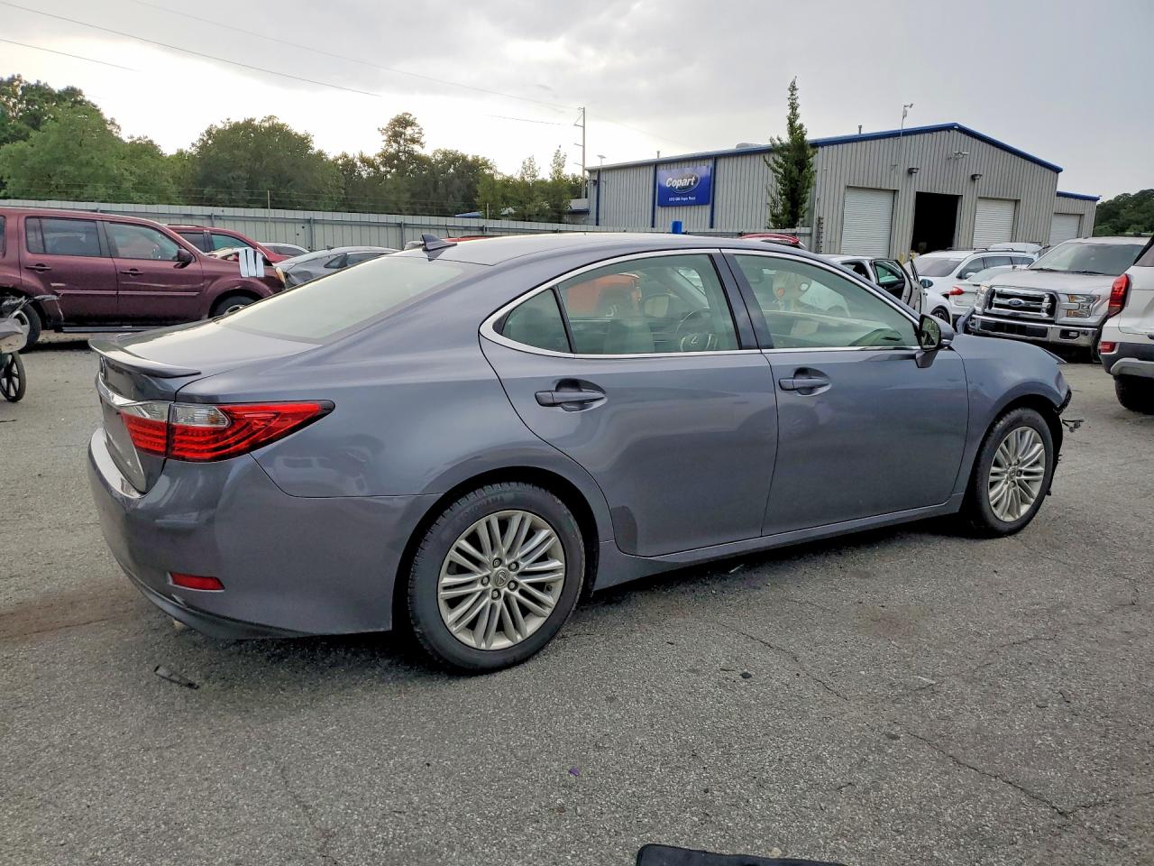 2014 Lexus Es 350 Charcoal vin: JTHBK1GGXE2131359