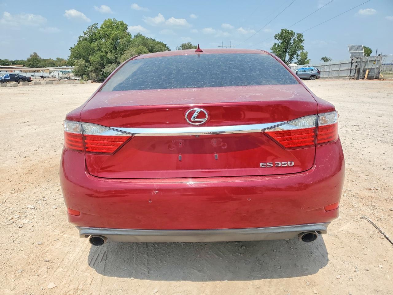 2014 Lexus Es 350 Red vin: JTHBK1GGXE2134410