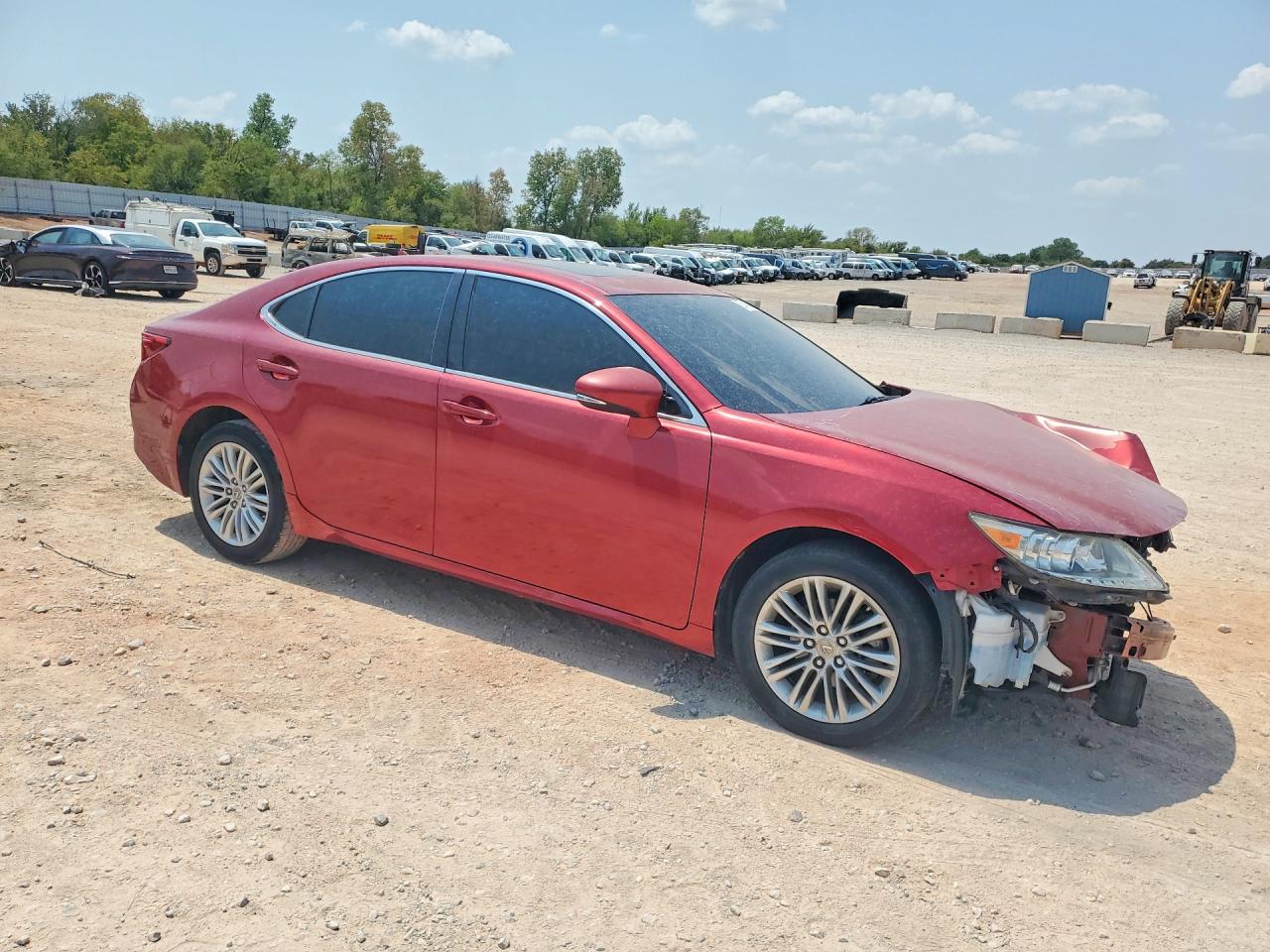 2014 Lexus Es 350 Red vin: JTHBK1GGXE2134410