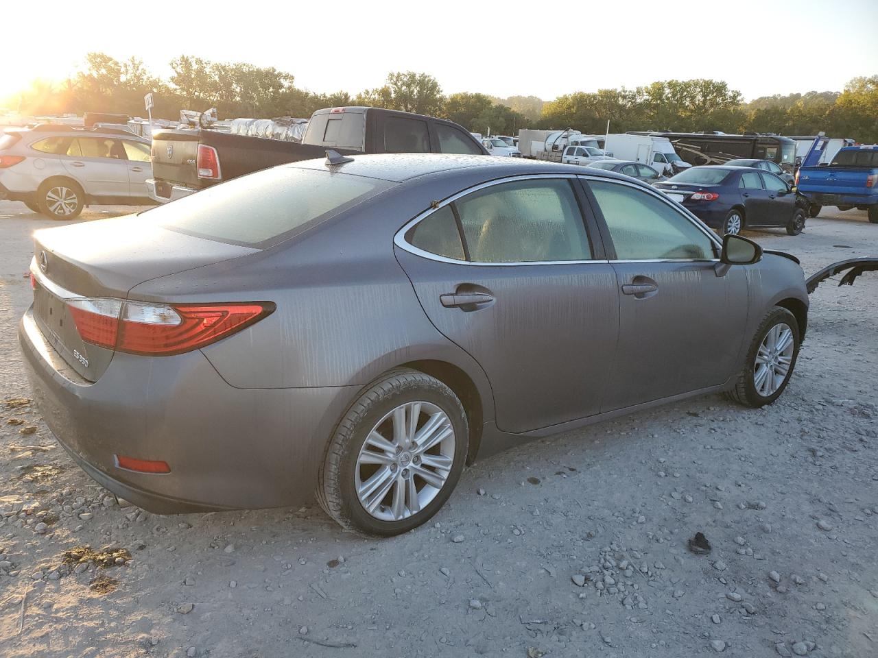 2014 Lexus Es 350 Gray vin: JTHBK1GGXE2142653