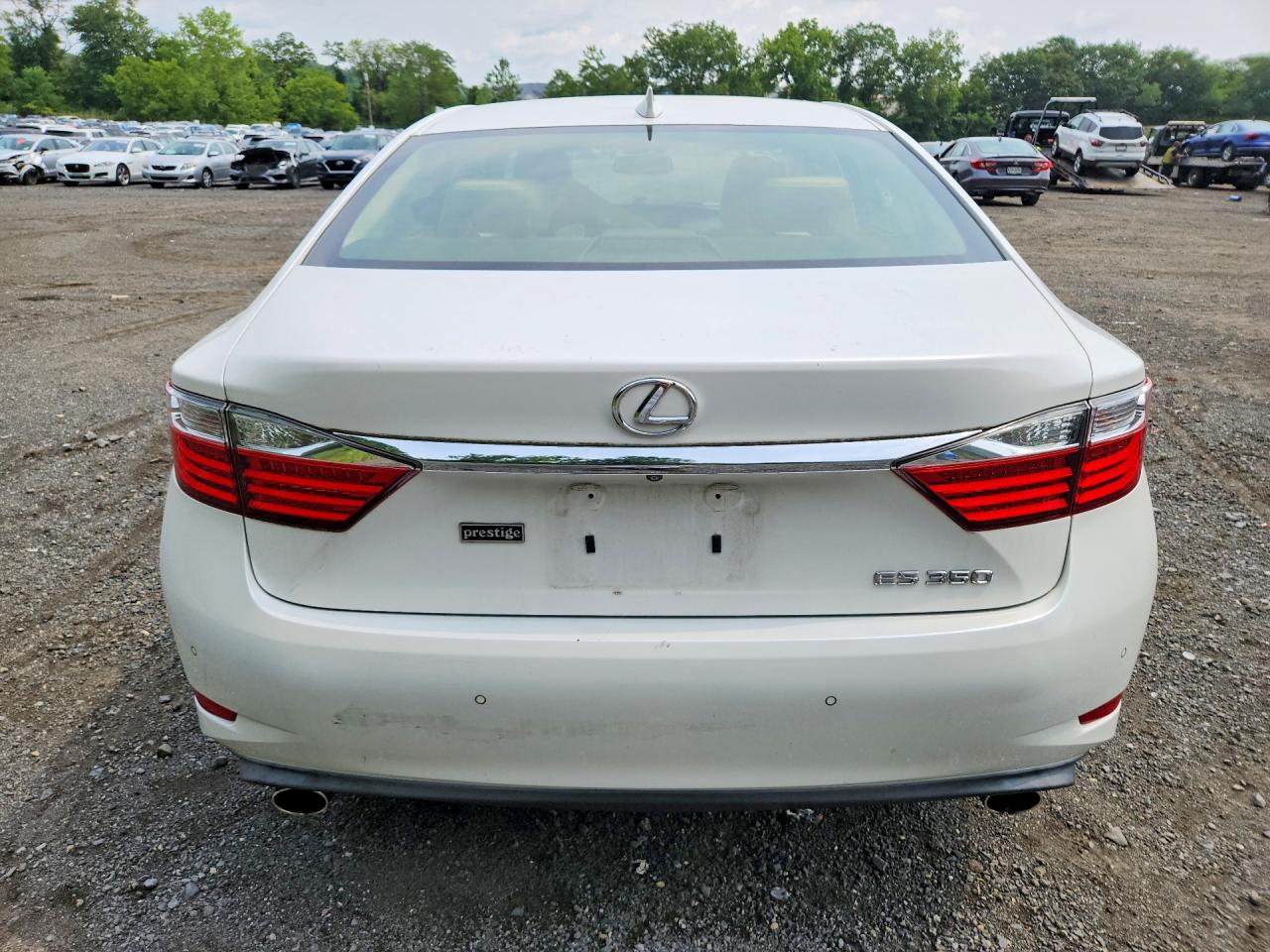 2015 Lexus Es 350 White vin: JTHBK1GGXF2152066
