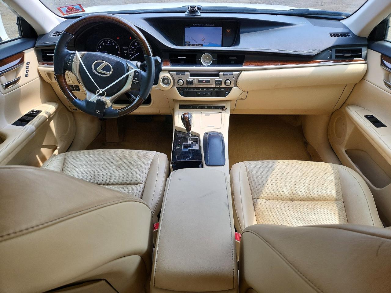 2015 Lexus Es 350 White vin: JTHBK1GGXF2152066