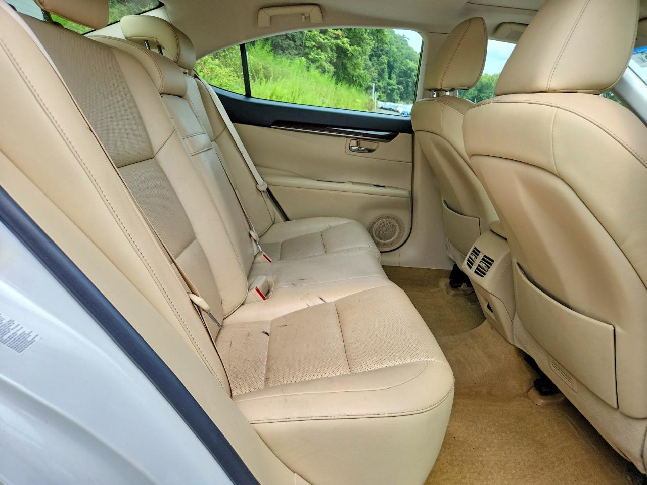 2015 Lexus Es 350 White vin: JTHBK1GGXF2152066