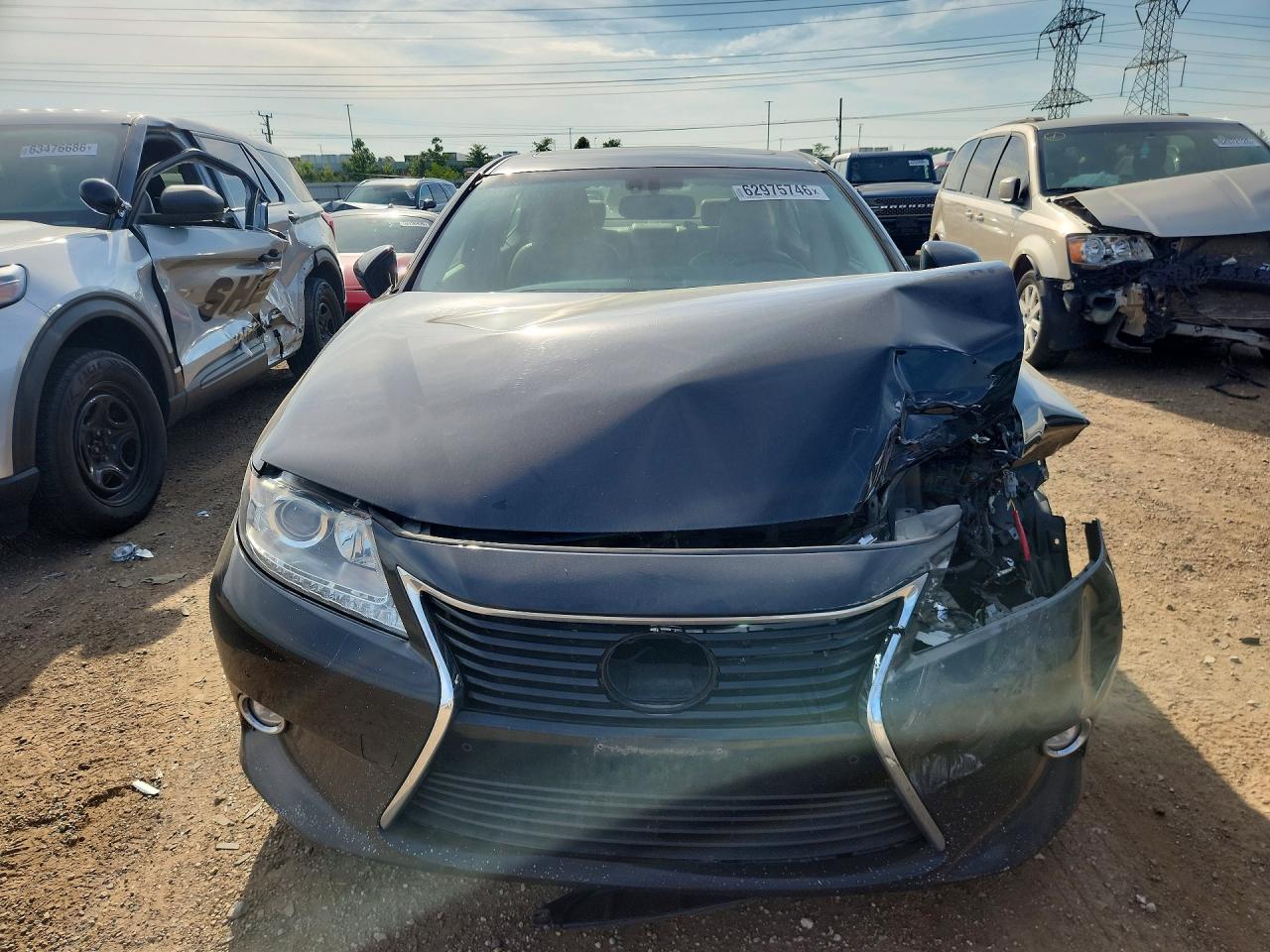 2015 Lexus Es 350 Black vin: JTHBK1GGXF2157557