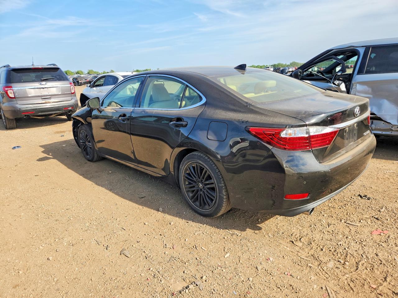 2015 Lexus Es 350 Black vin: JTHBK1GGXF2157557