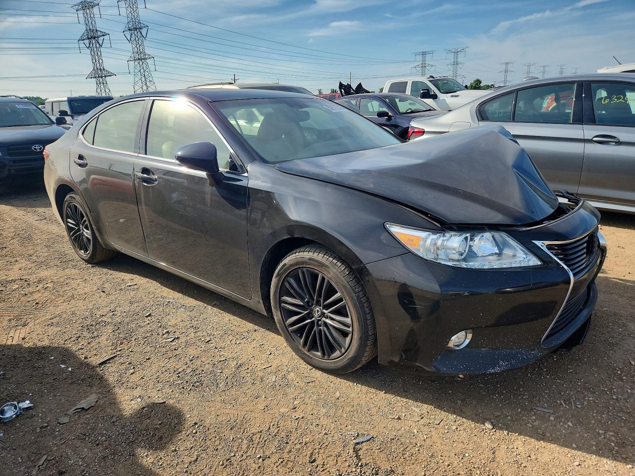 2015 Lexus Es 350 Black vin: JTHBK1GGXF2157557