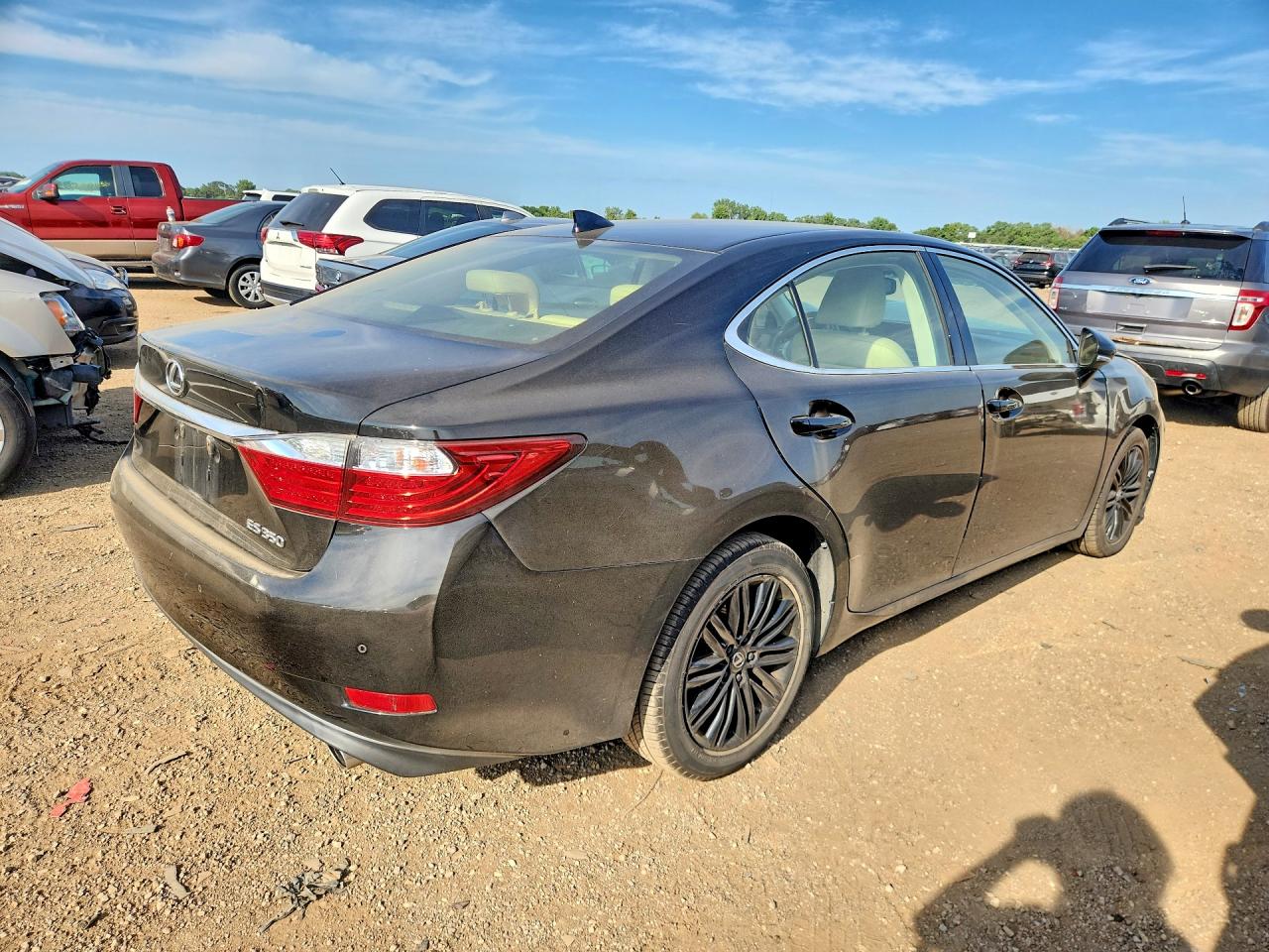 2015 Lexus Es 350 Black vin: JTHBK1GGXF2157557